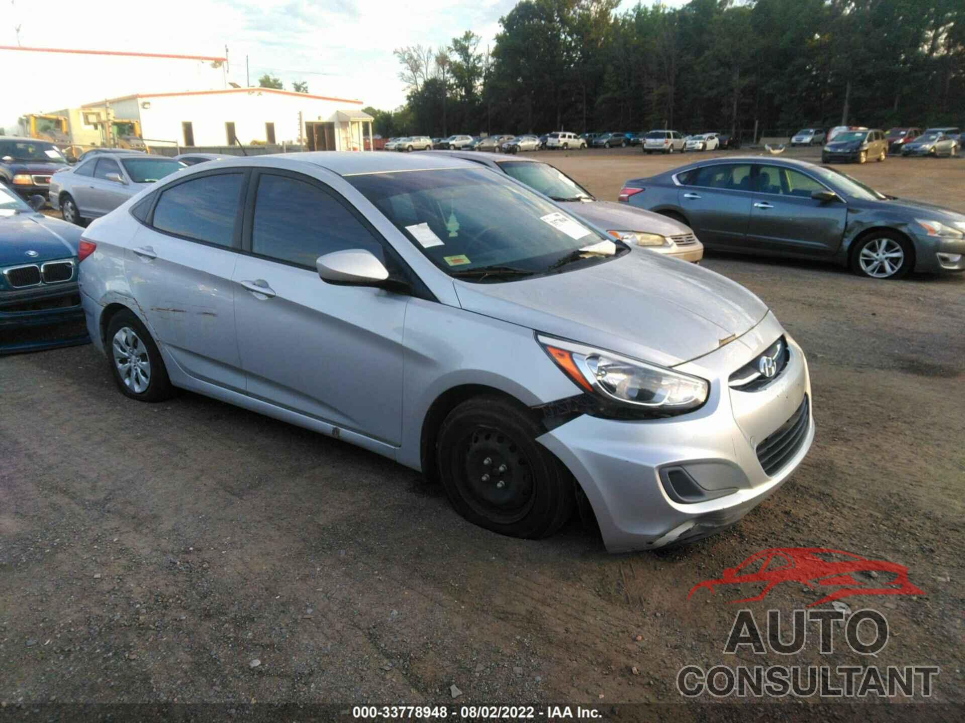 HYUNDAI ACCENT 2016 - KMHCT4AE0GU965509