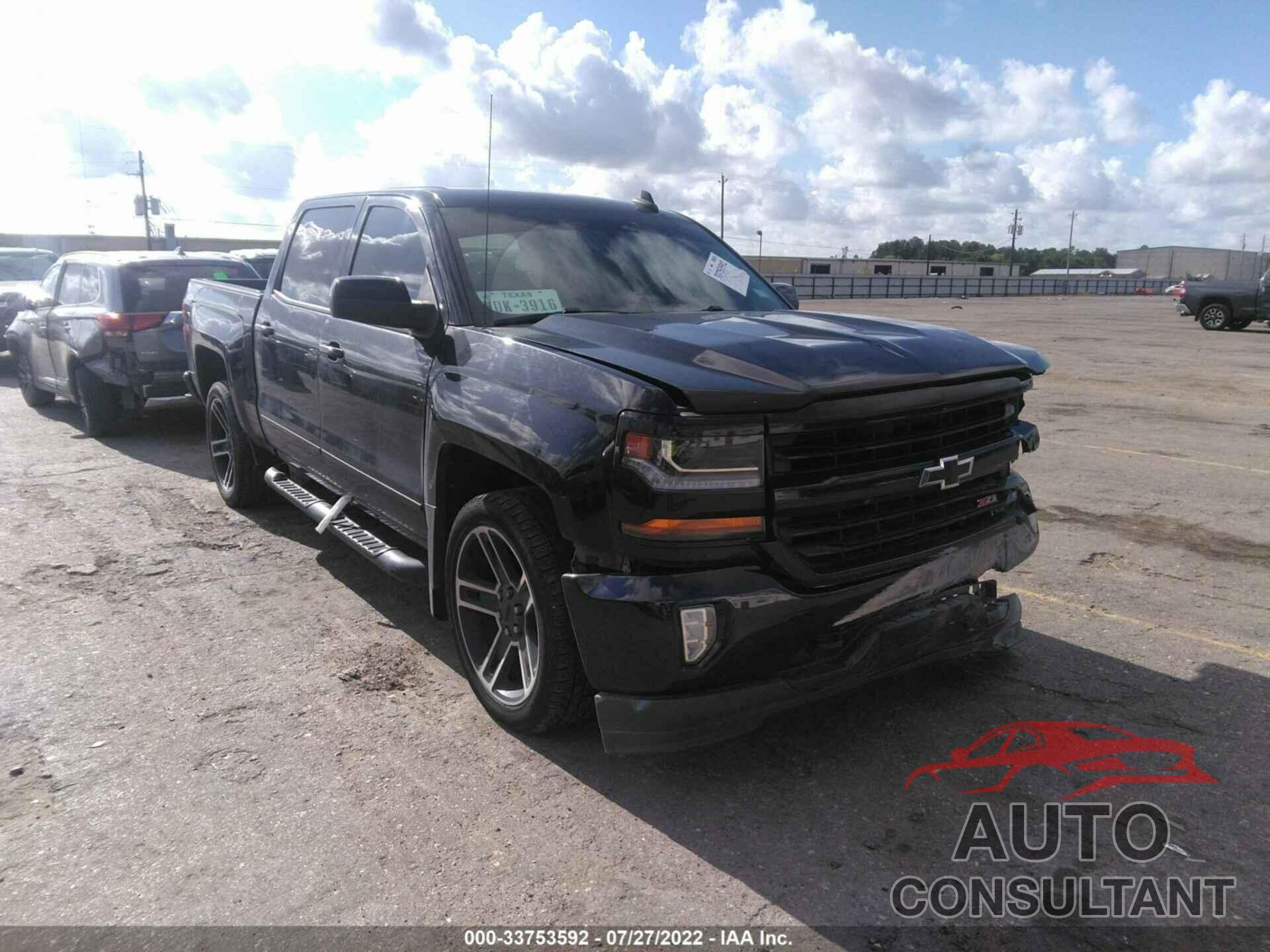 CHEVROLET SILVERADO 1500 2017 - 3GCUKREC2HG427531