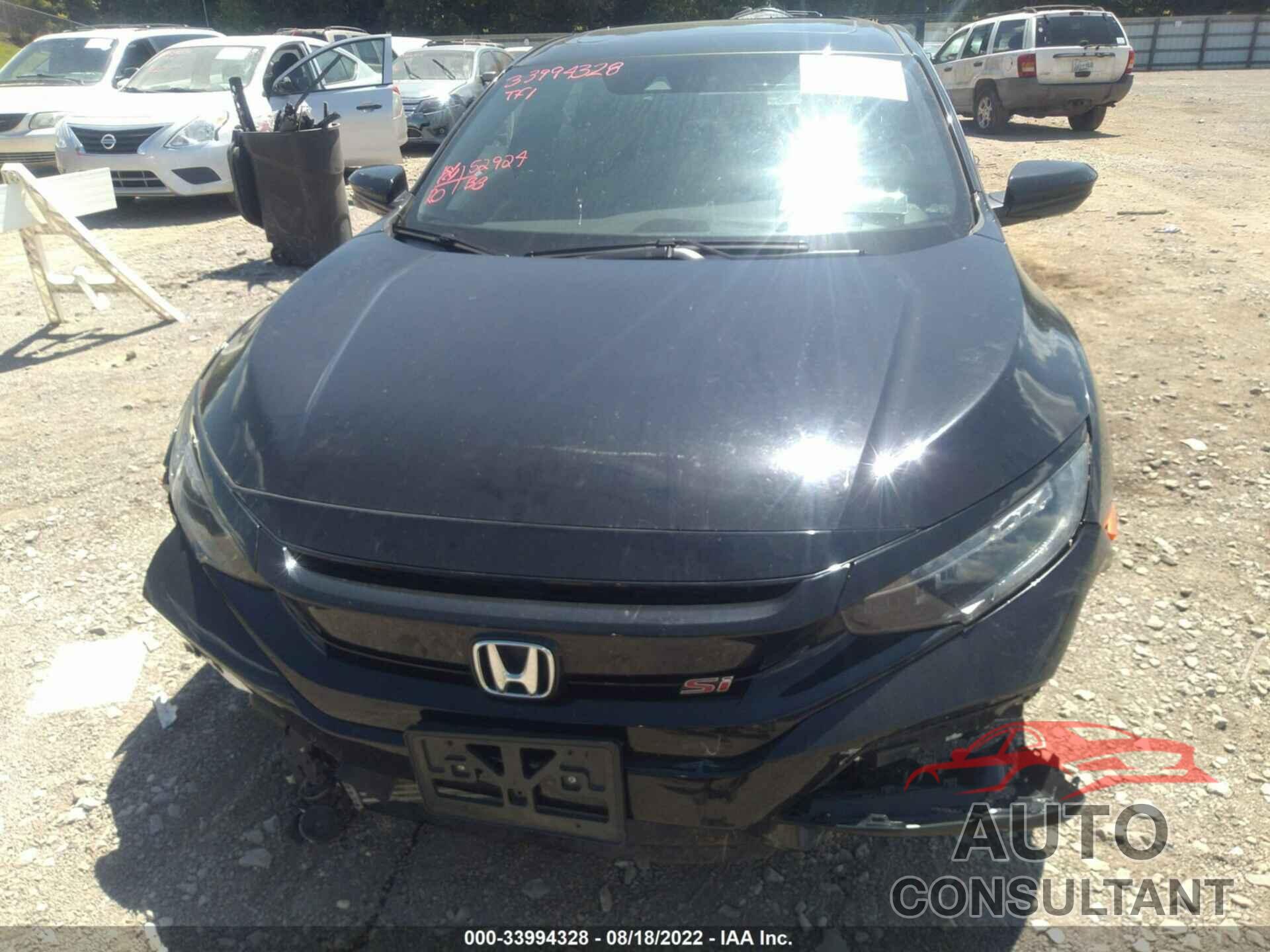 HONDA CIVIC SI SEDAN 2020 - 2HGFC1E57LH705634