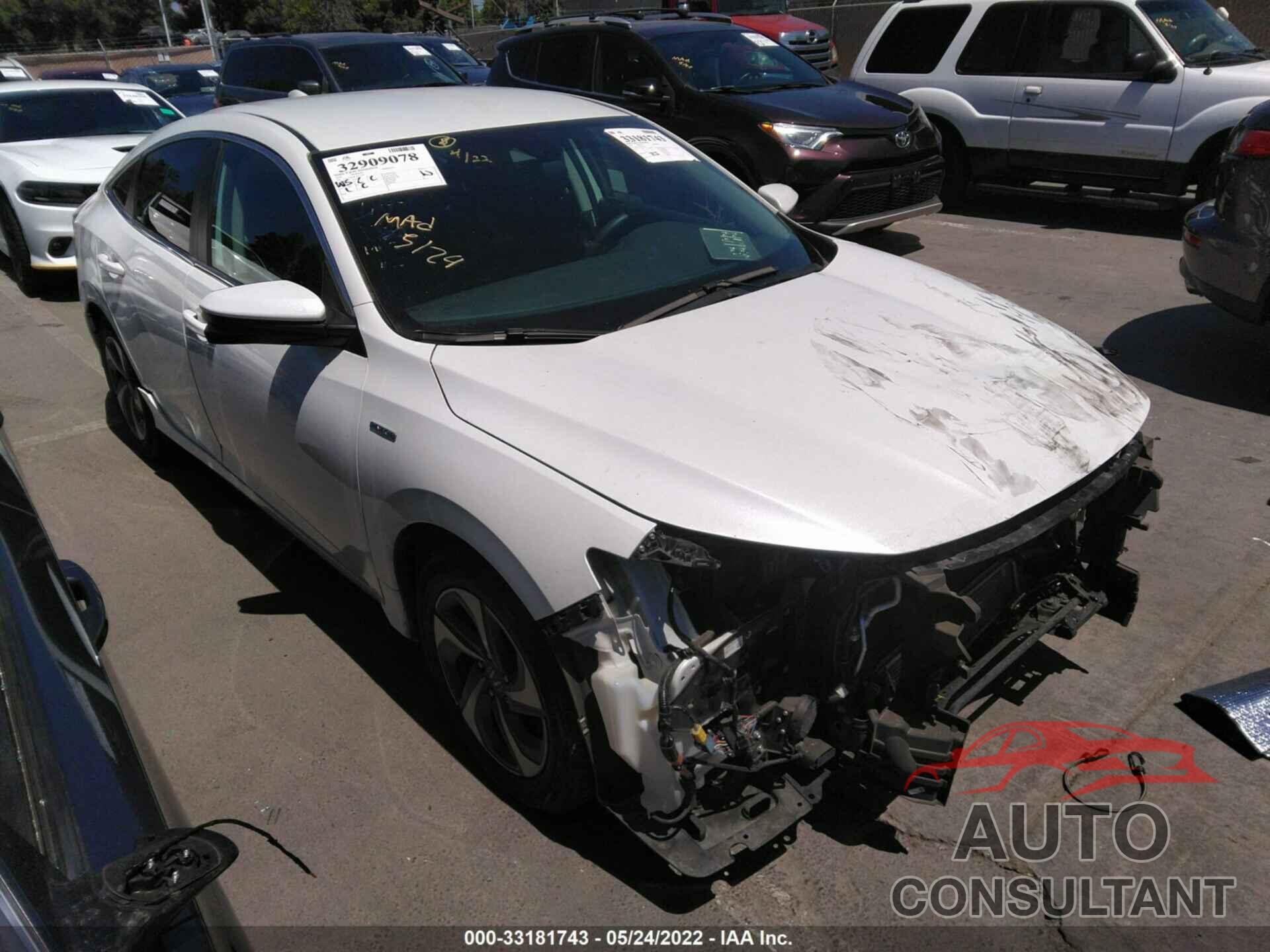 HONDA INSIGHT 2020 - 19XZE4F50LE012499