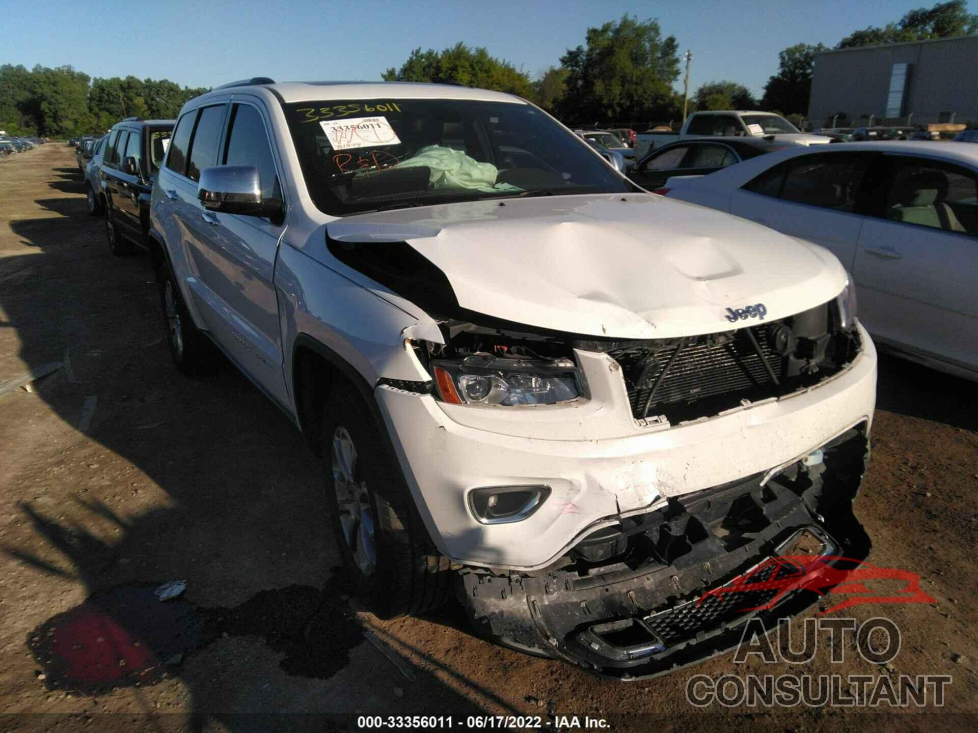 JEEP GRAND CHEROKEE 2016 - 1C4RJFBG6GC334396