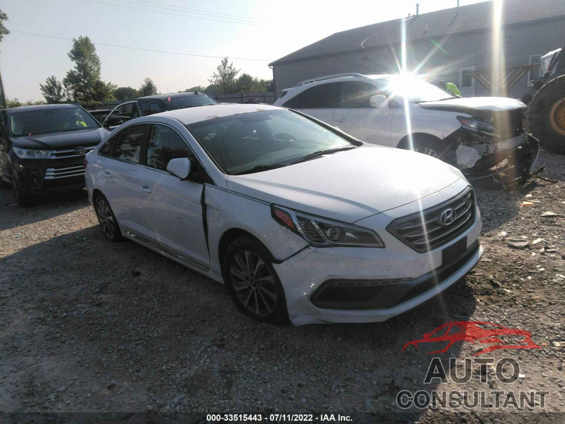 HYUNDAI SONATA 2016 - 5NPE34AF9GH293062