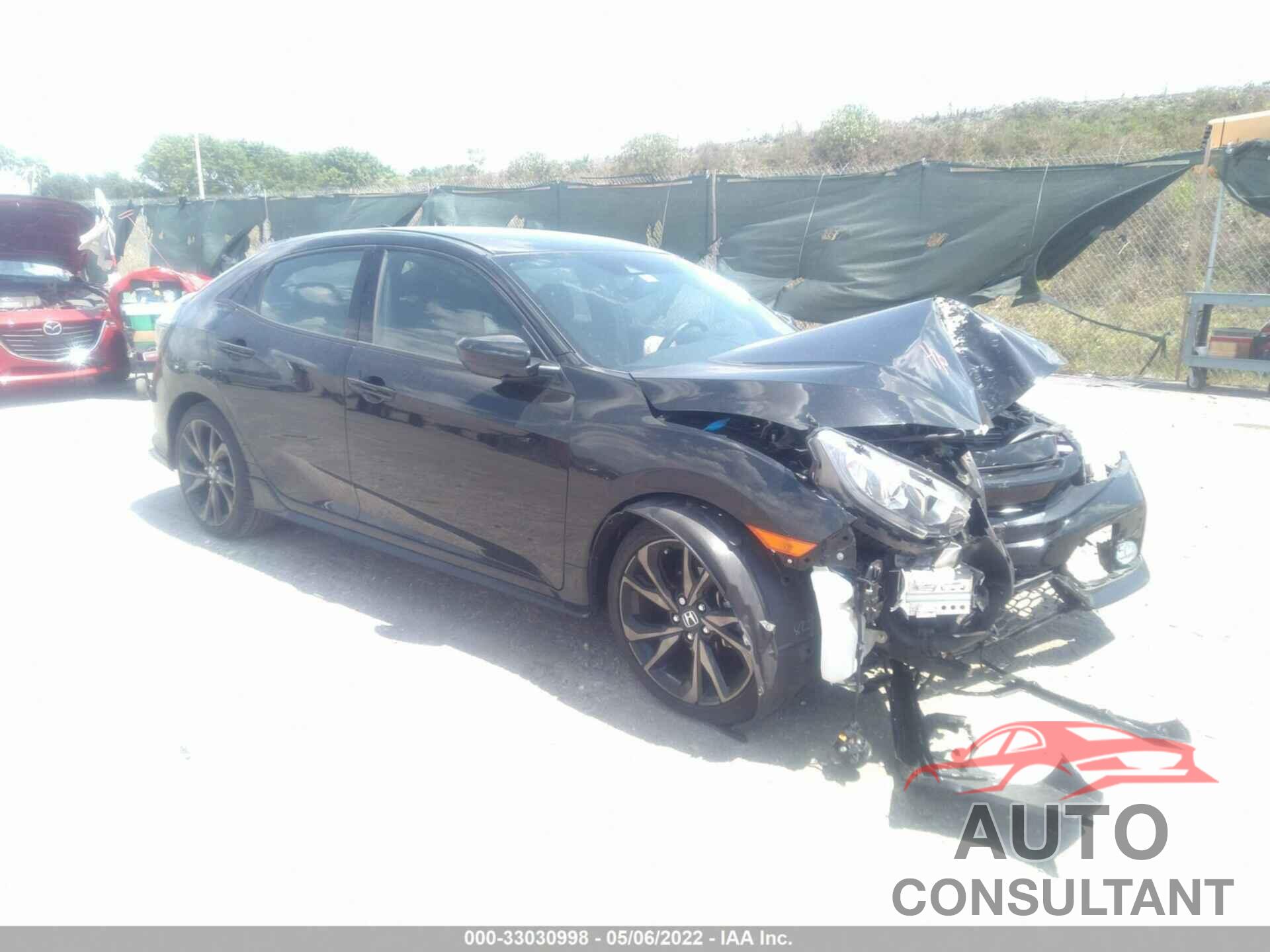 HONDA CIVIC HATCHBACK 2019 - SHHFK7H40KU211156