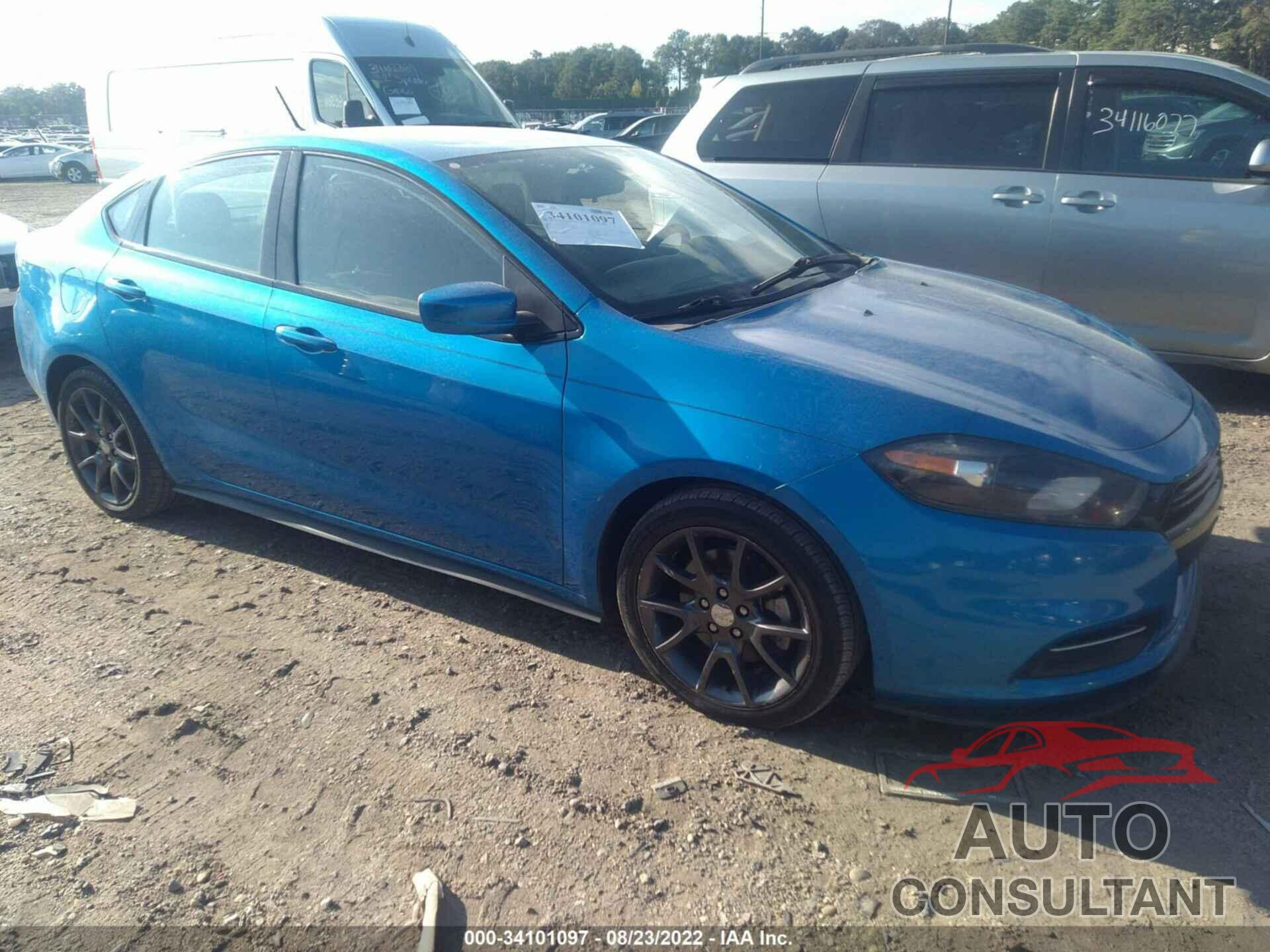 DODGE DART 2016 - 1C3CDFAA0GD577825