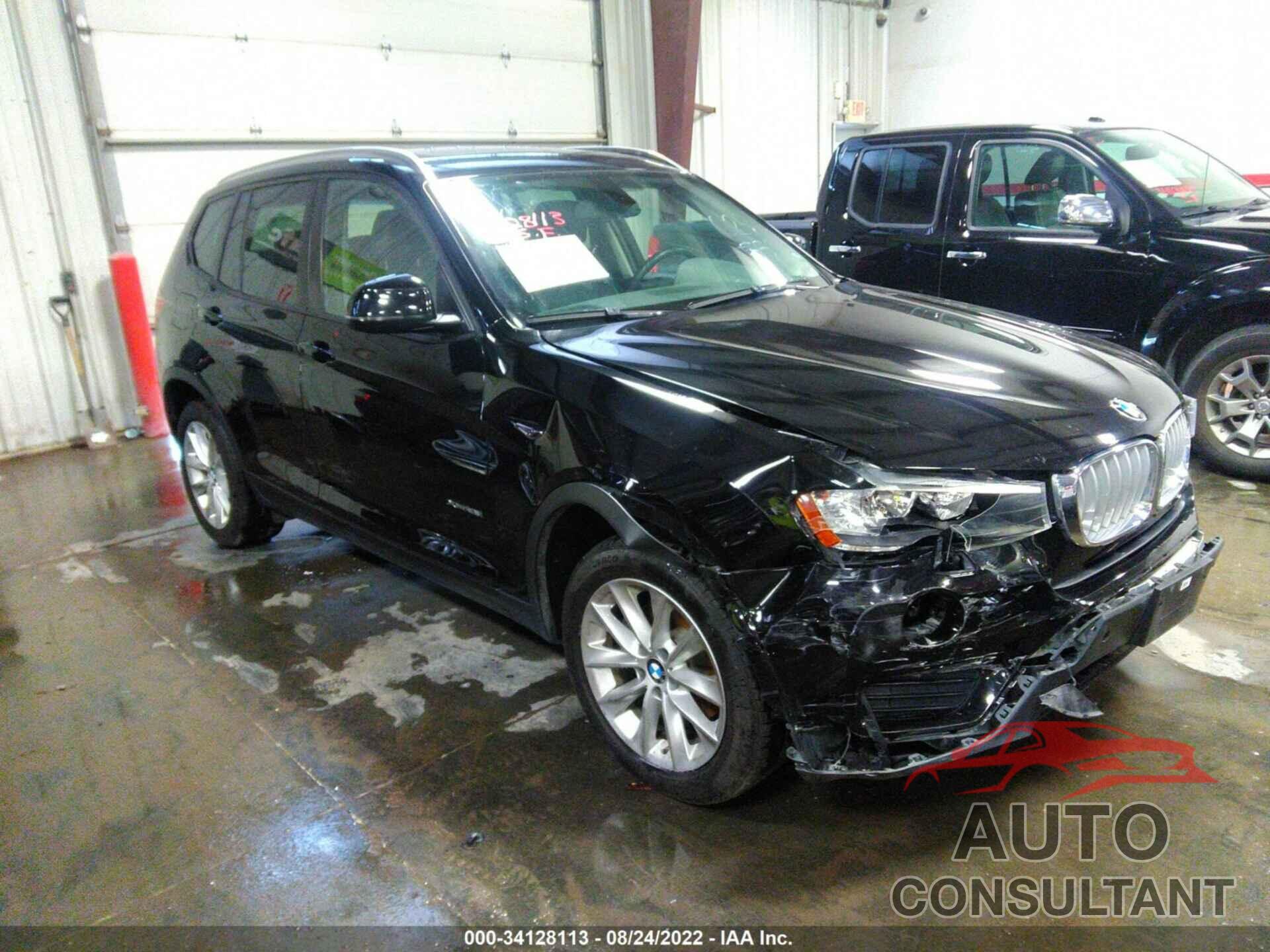 BMW X3 2017 - 5UXWX9C36H0W75930