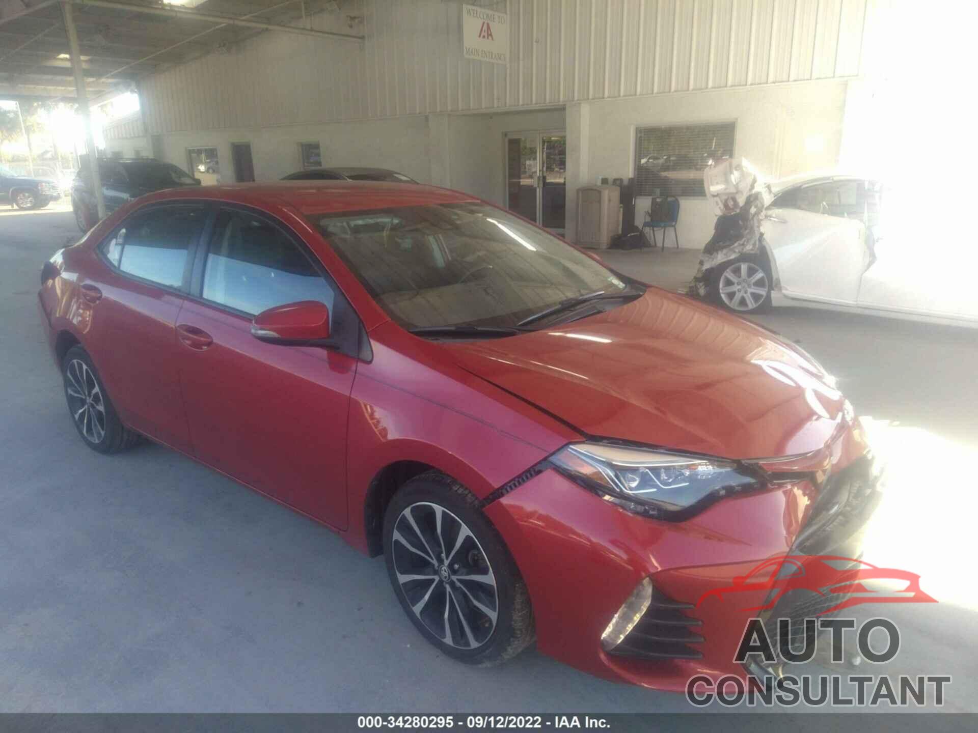 TOYOTA COROLLA 2017 - 5YFBURHE4HP652381