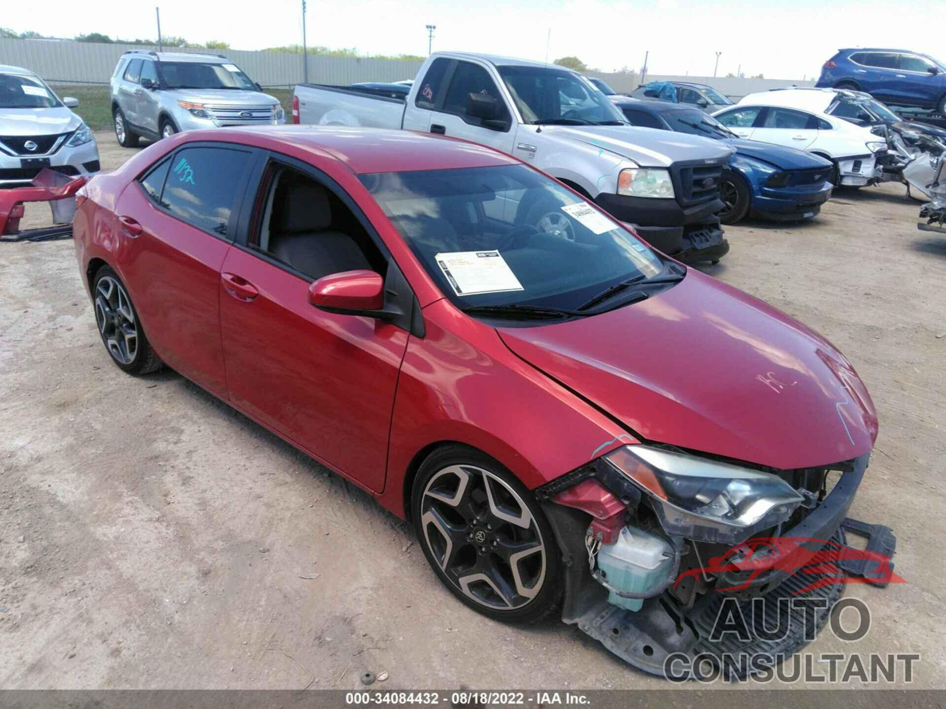 TOYOTA COROLLA 2016 - 5YFBURHEXGP497365