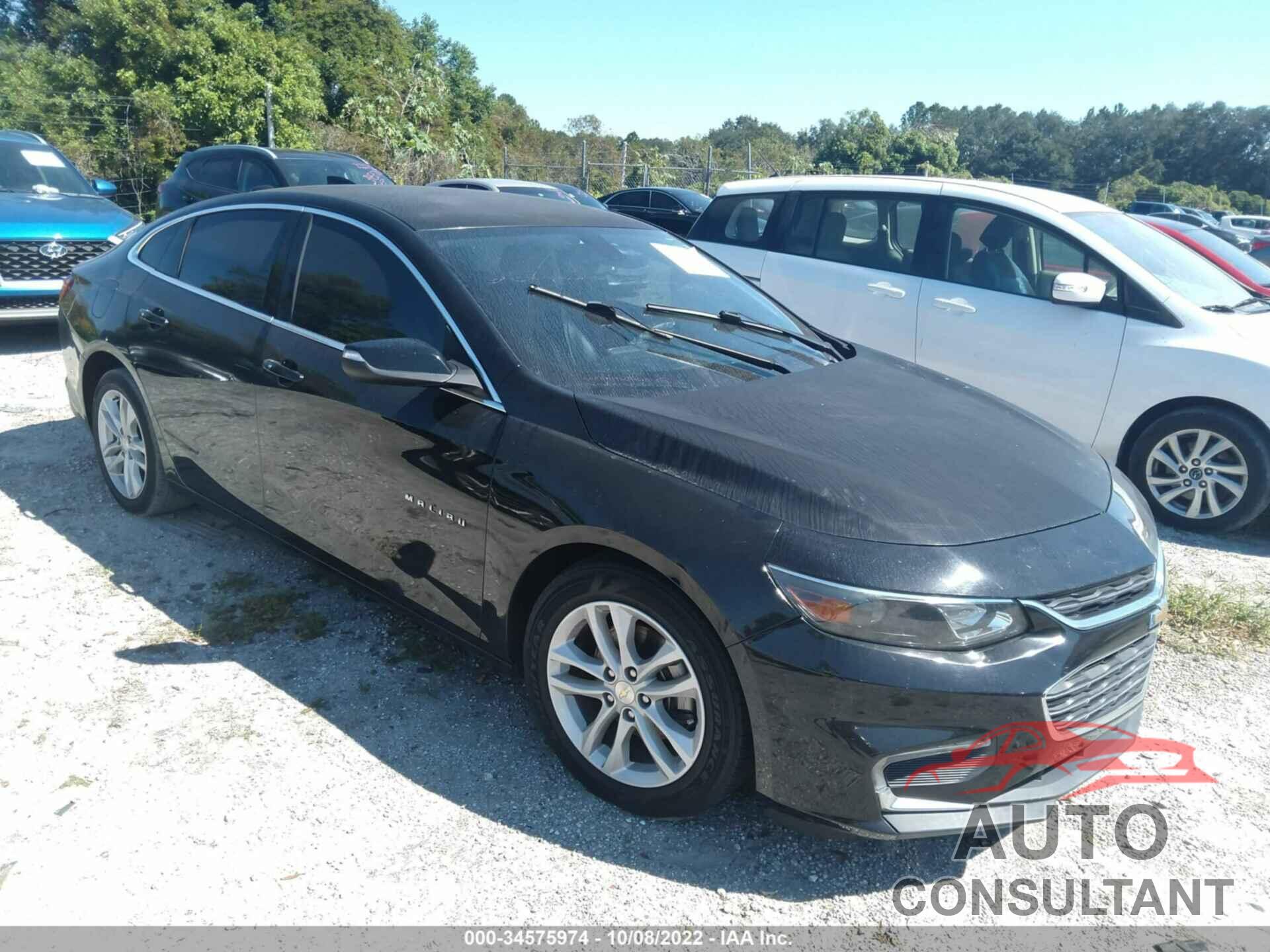 CHEVROLET MALIBU 2016 - 1G1ZE5ST9GF240239