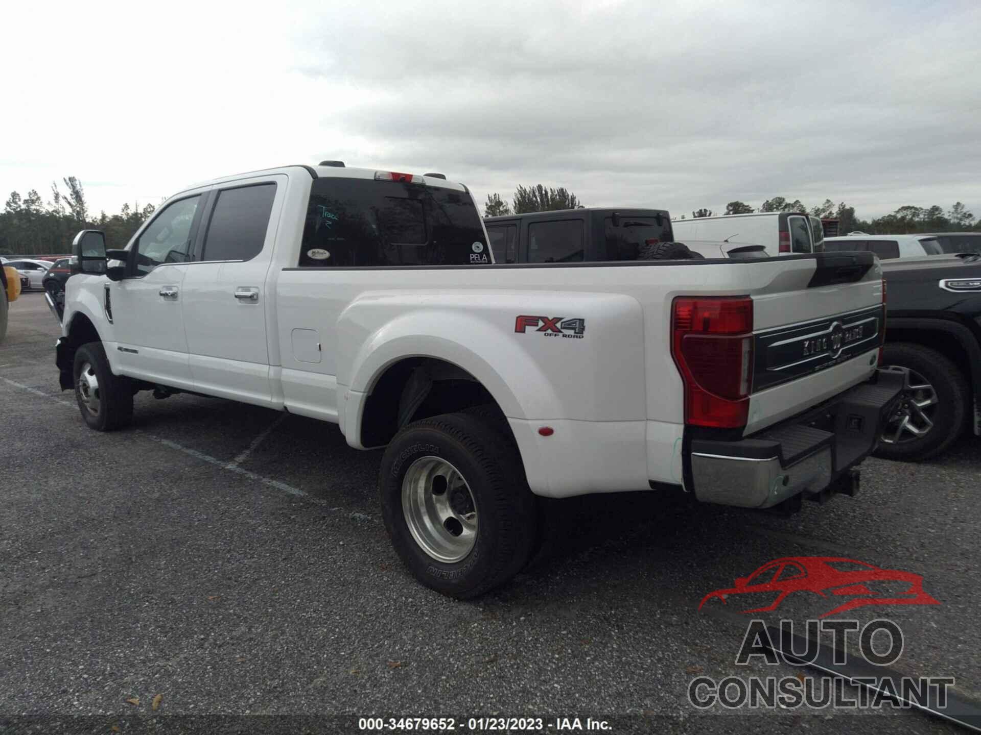 FORD SUPER DUTY F-350 DRW 2021 - 1FT8W3DTXMEC03509