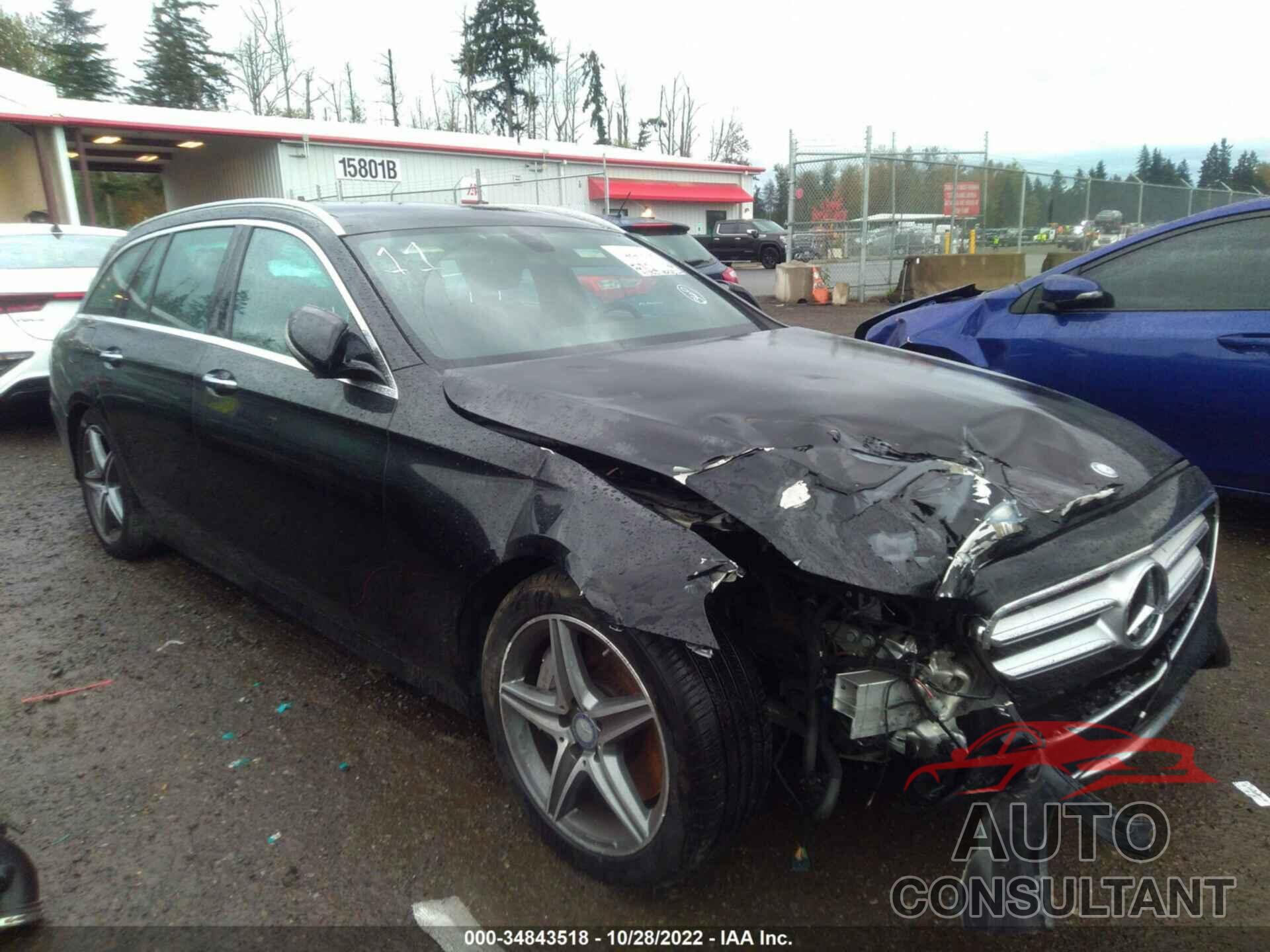 MERCEDES-BENZ E-CLASS 2017 - WDDZH6GB3HA140291