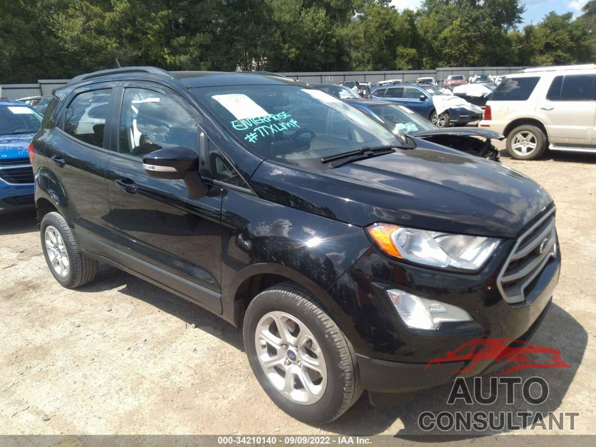 FORD ECOSPORT 2020 - MAJ6S3GL6LC365619