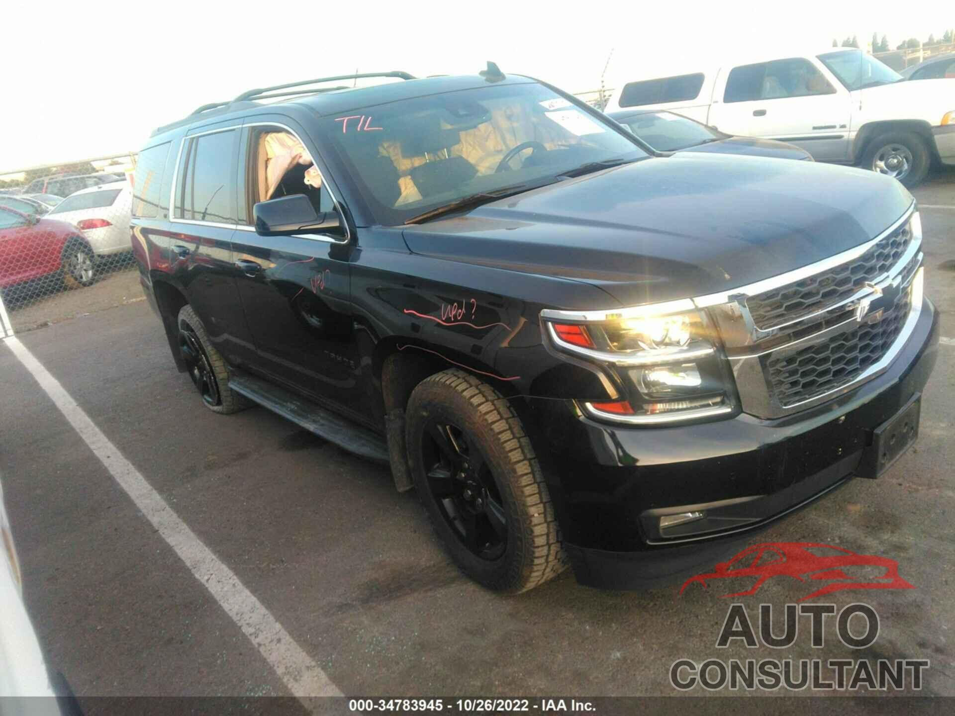 CHEVROLET TAHOE 2017 - 1GNSKBKCXHR248745