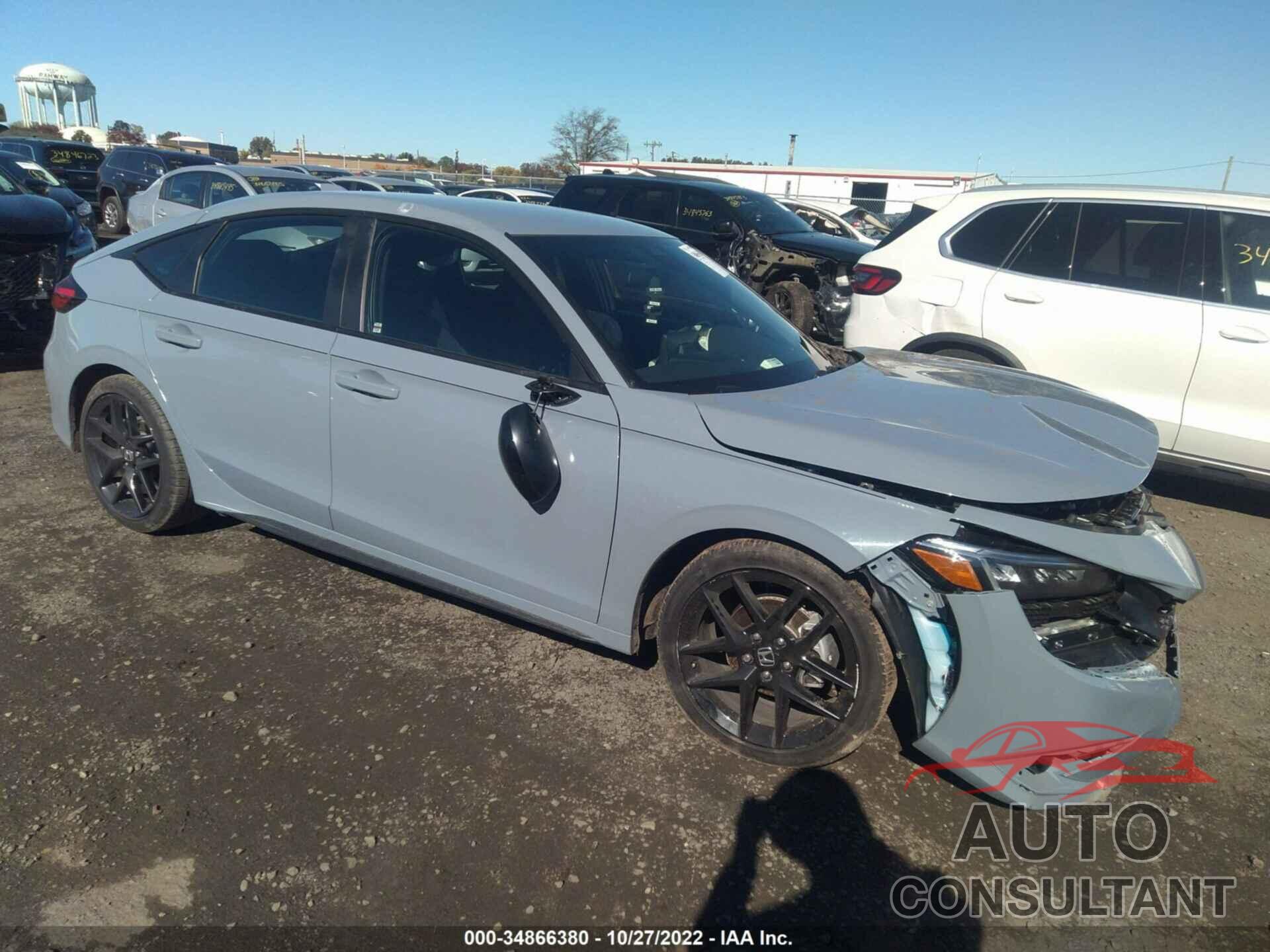 HONDA CIVIC HATCHBACK 2022 - 19XFL2H80NE020688