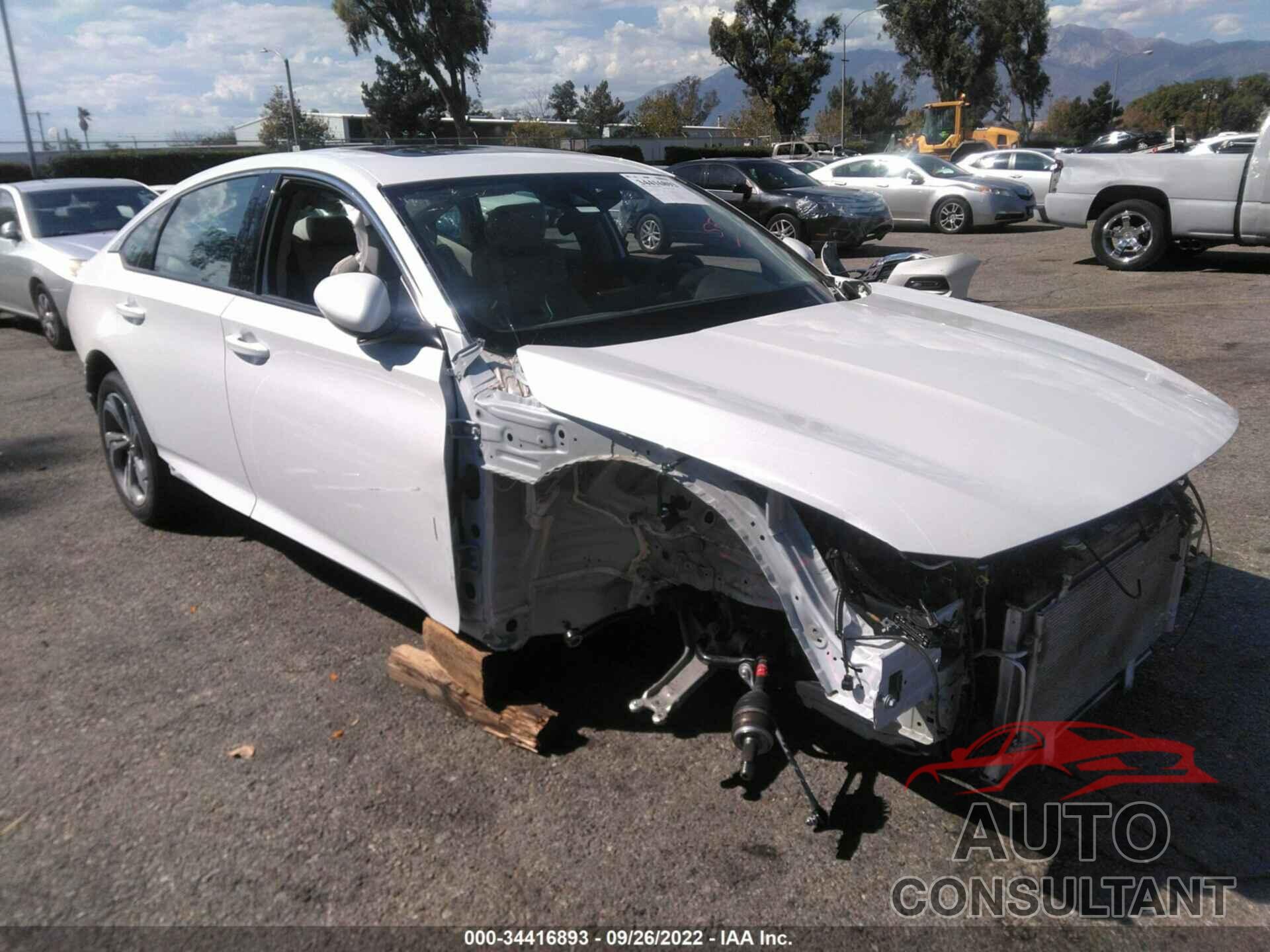 HONDA ACCORD SEDAN 2018 - 1HGCV1F43JA093687