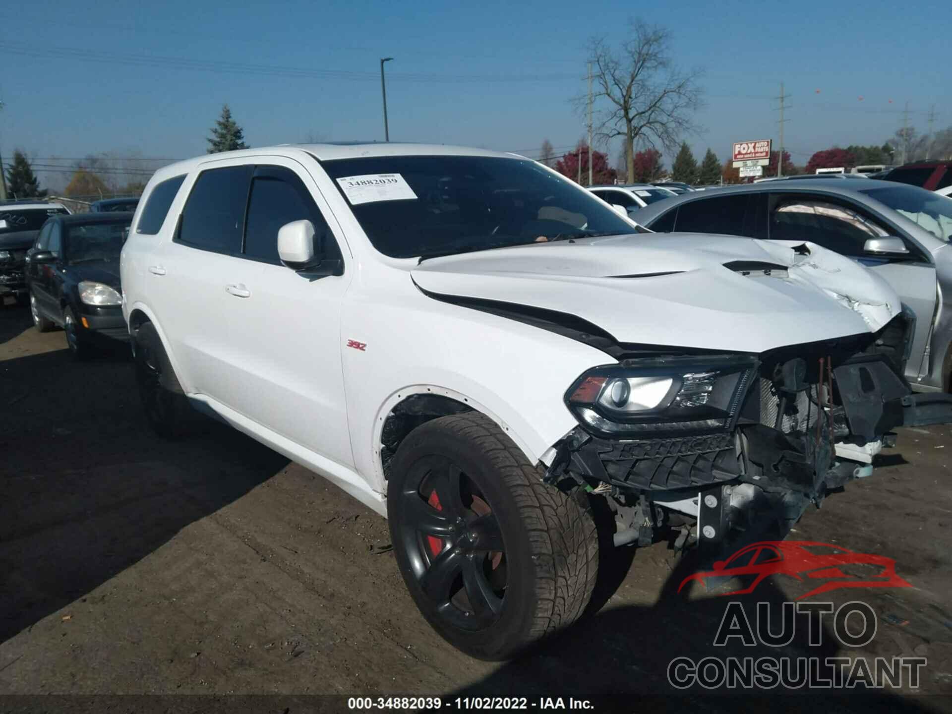 DODGE DURANGO 2018 - 1C4SDJGJ3JC176199