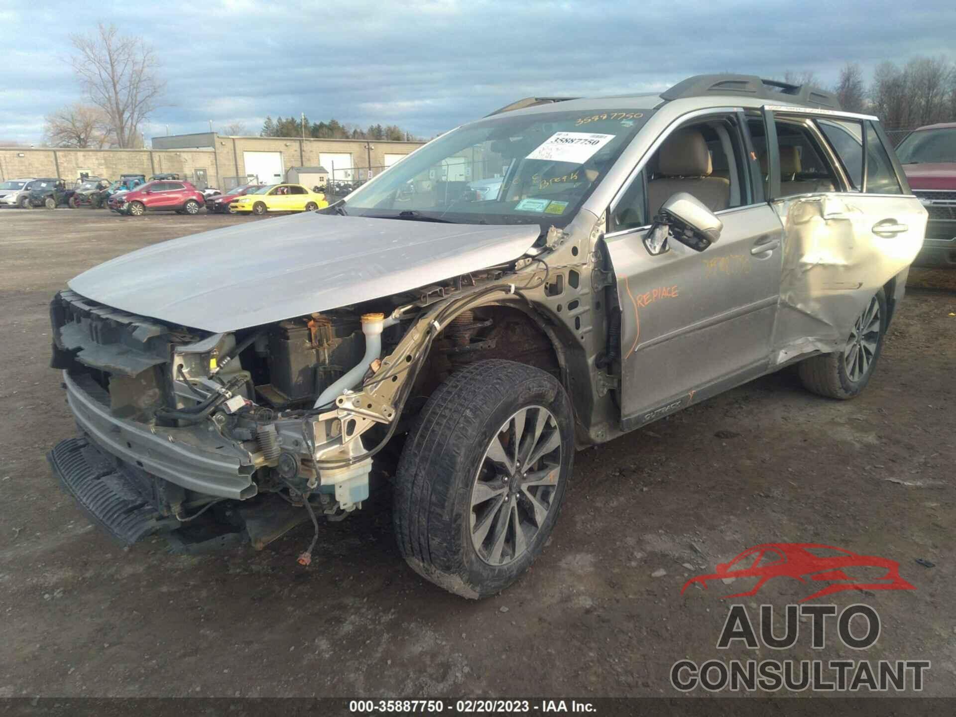 SUBARU OUTBACK 2017 - 4S4BSANC3H3327915