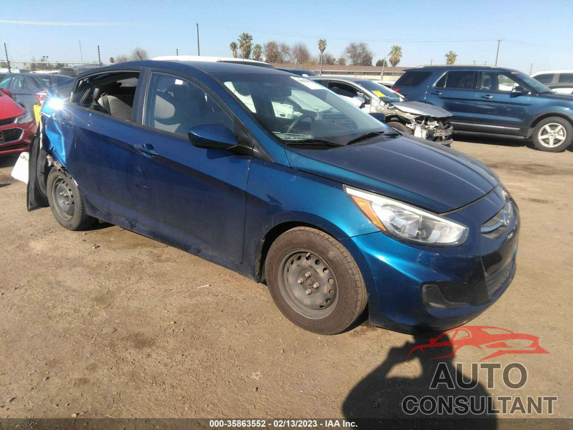 HYUNDAI ACCENT 2015 - KMHCT4AE4FU907918