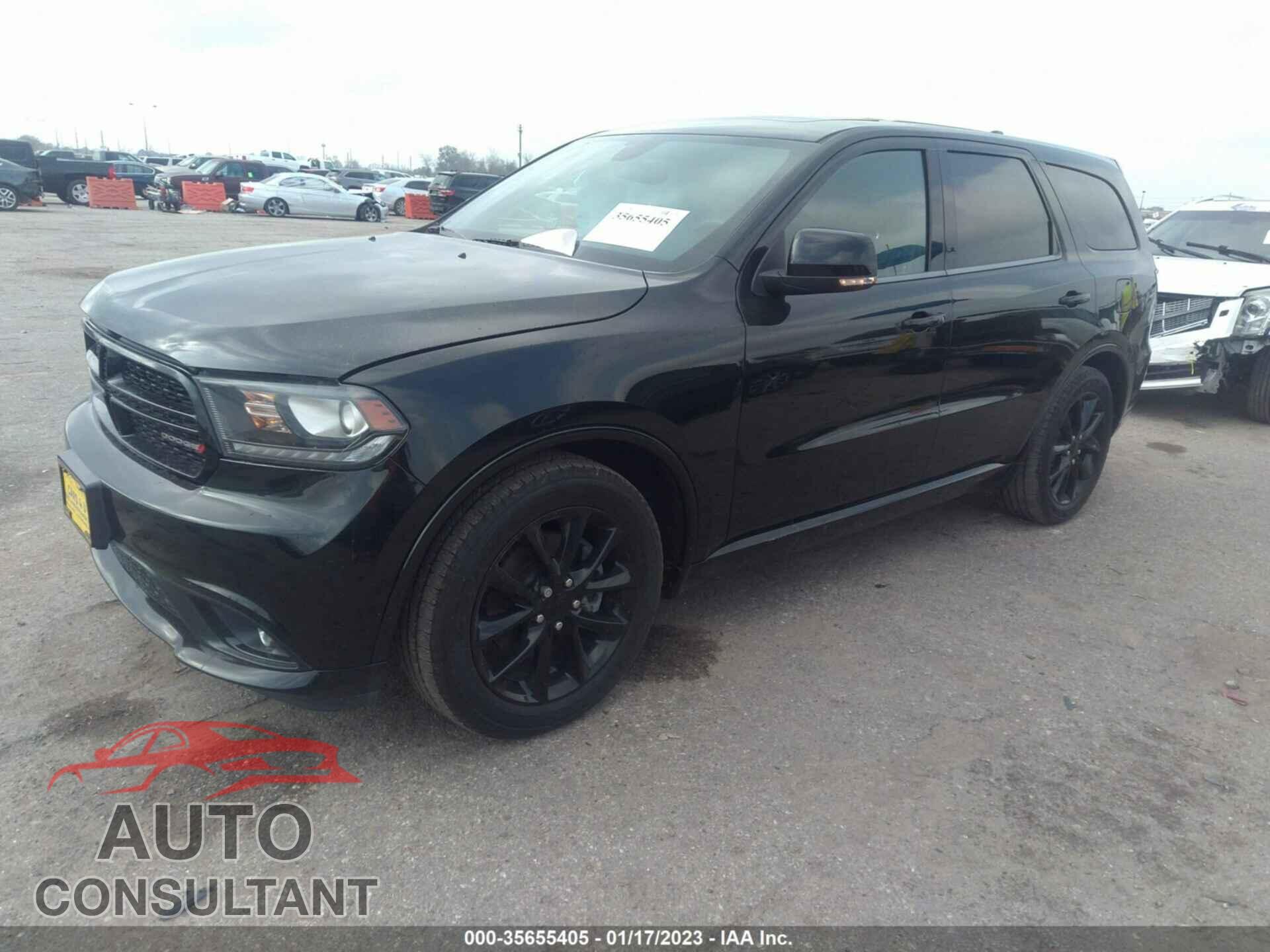 DODGE DURANGO 2017 - 1C4SDHCTXHC703309