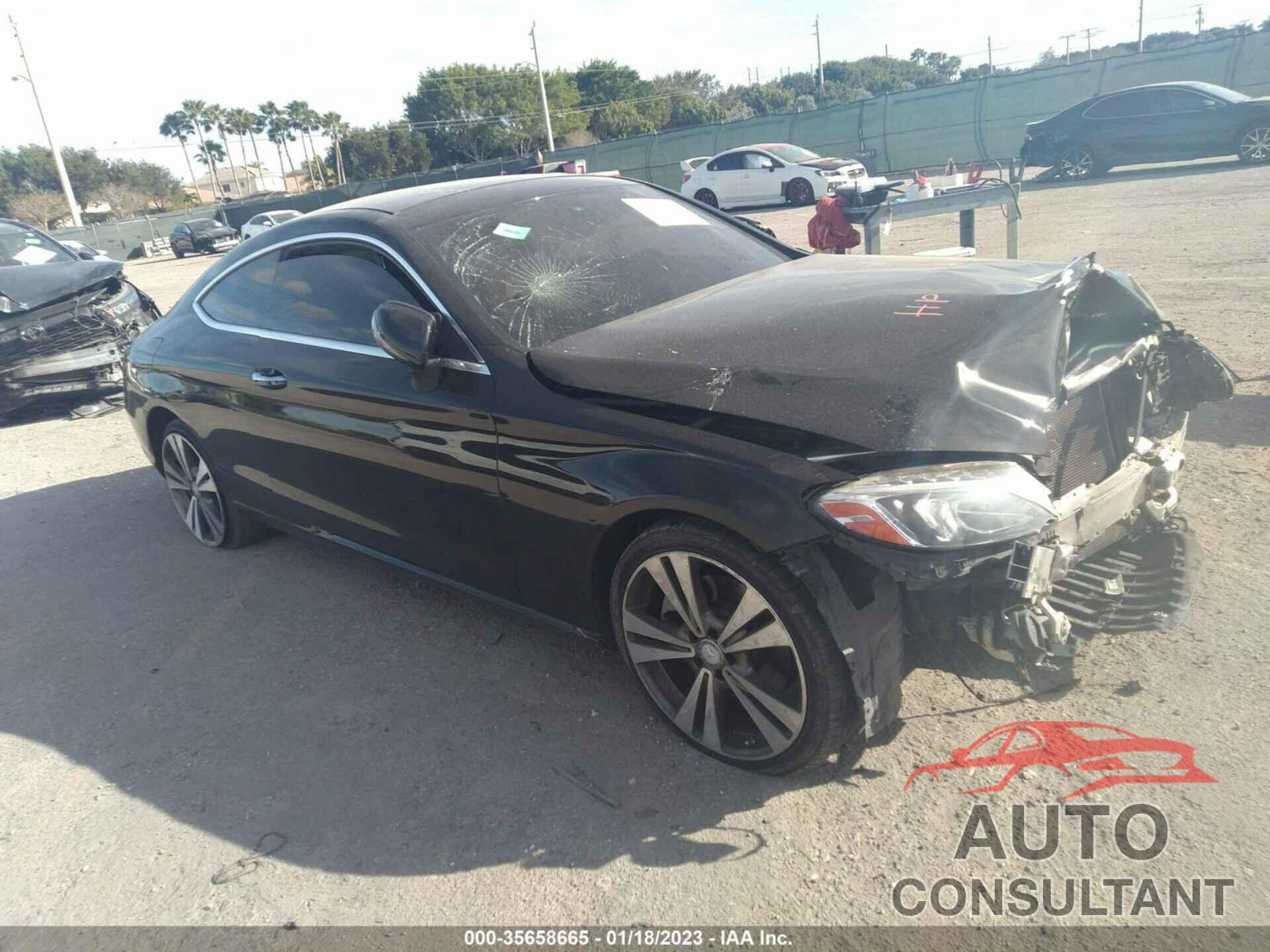 MERCEDES-BENZ C-CLASS 2017 - WDDWJ4JB9HF376760