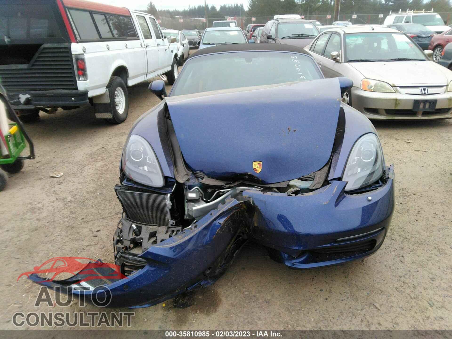 PORSCHE 718 BOXSTER 2021 - WP0CA2A81MS210109