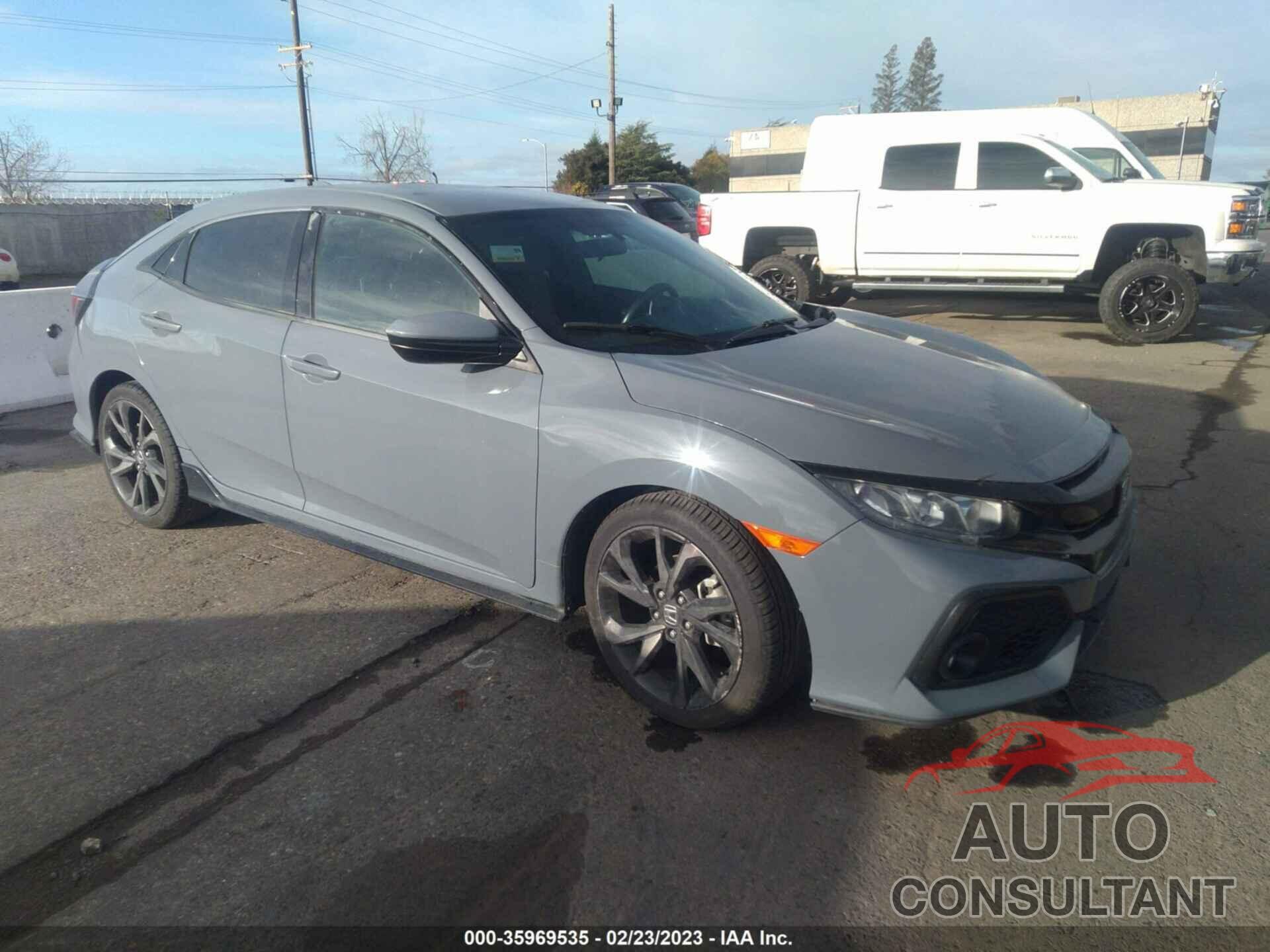 HONDA CIVIC HATCHBACK 2018 - SHHFK7H49JU413976