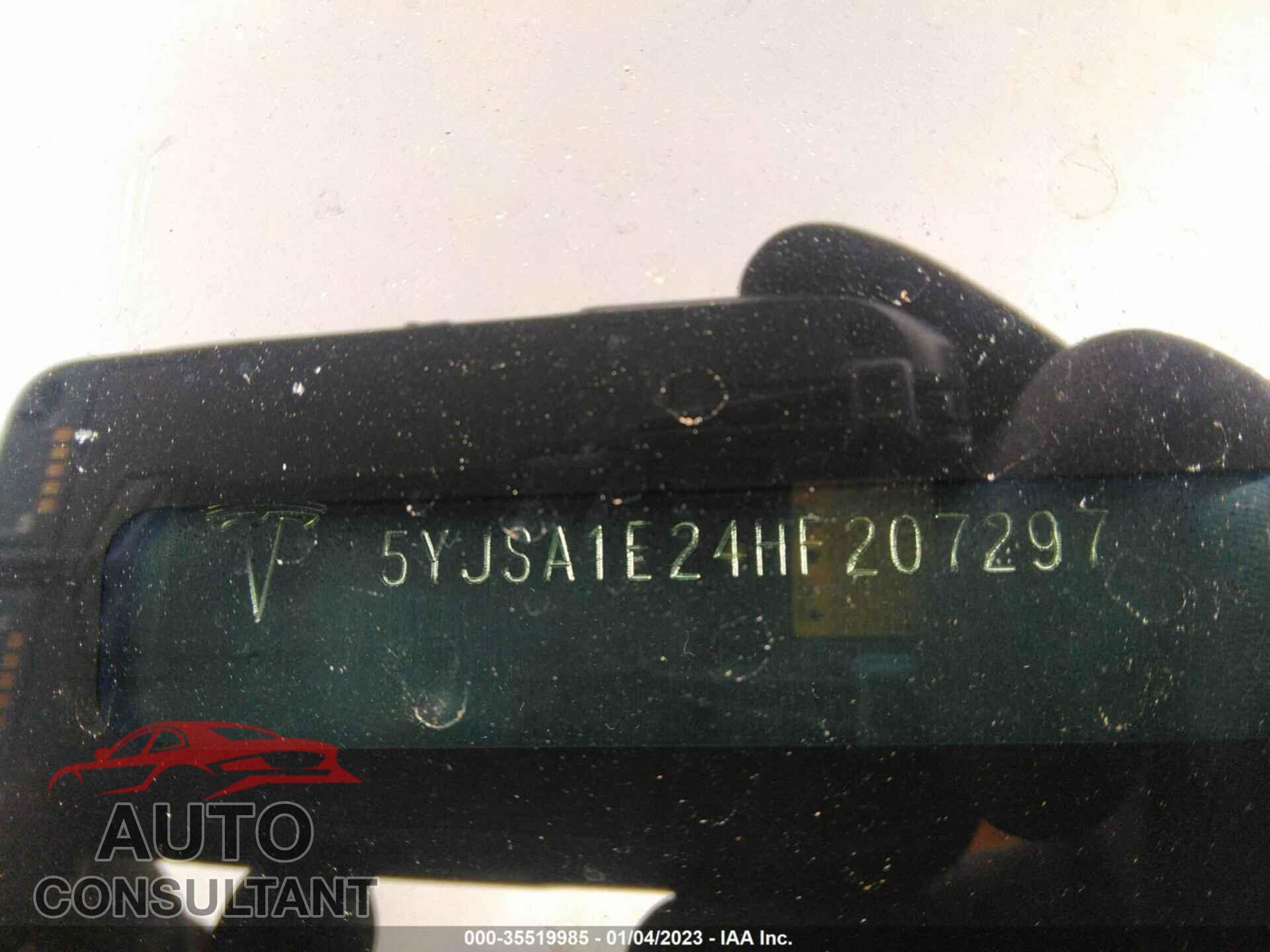 TESLA MODEL S 2017 - 5YJSA1E24HF207297