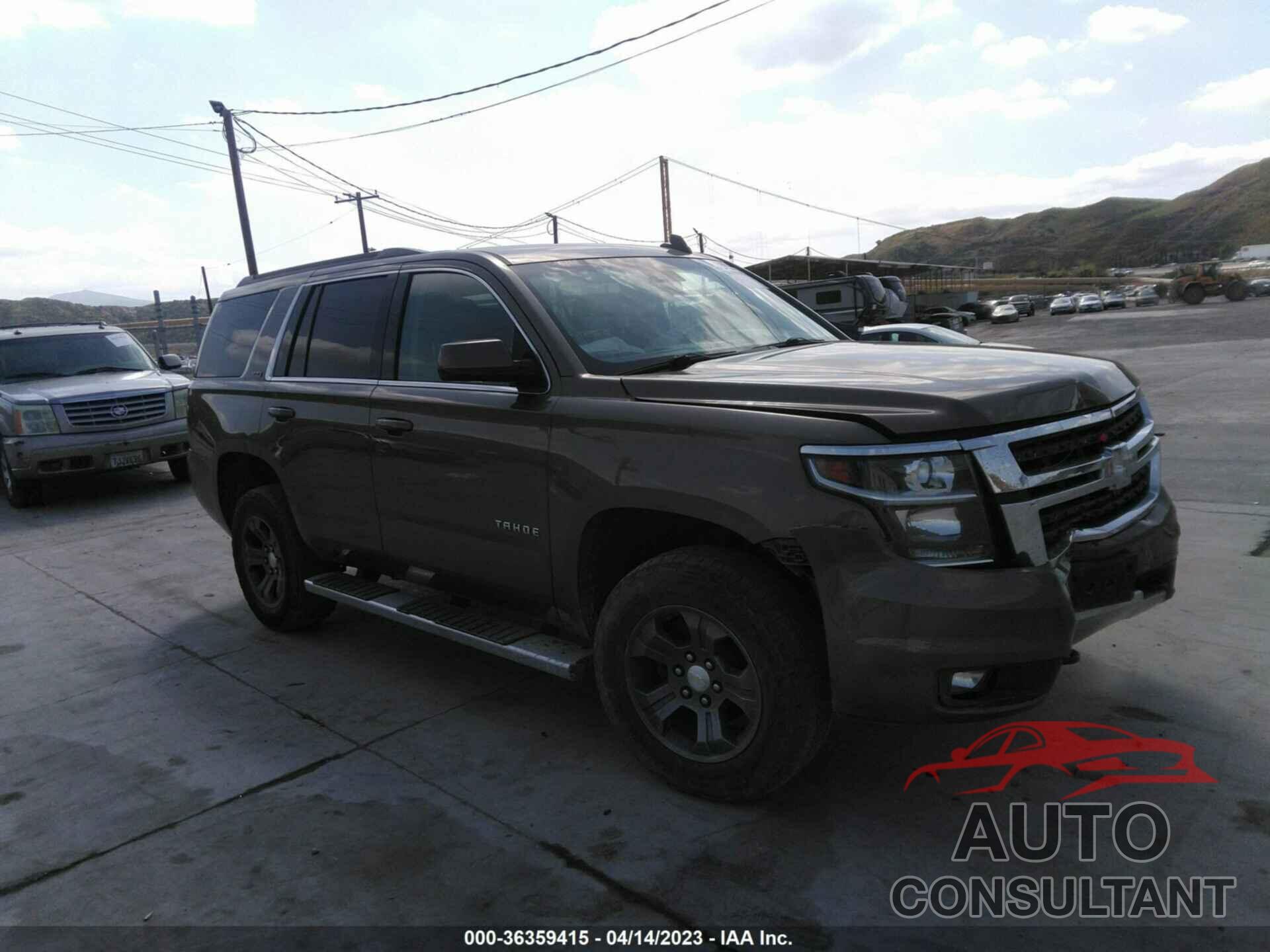 CHEVROLET TAHOE 2016 - 1GNSKBKC5GR209303