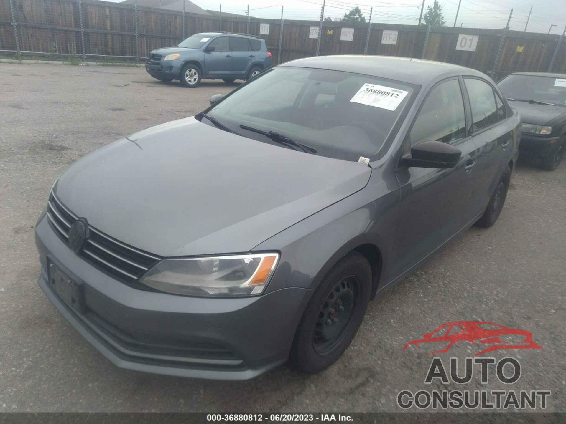 VOLKSWAGEN JETTA SEDAN 2015 - 3VW1K7AJ1FM339481