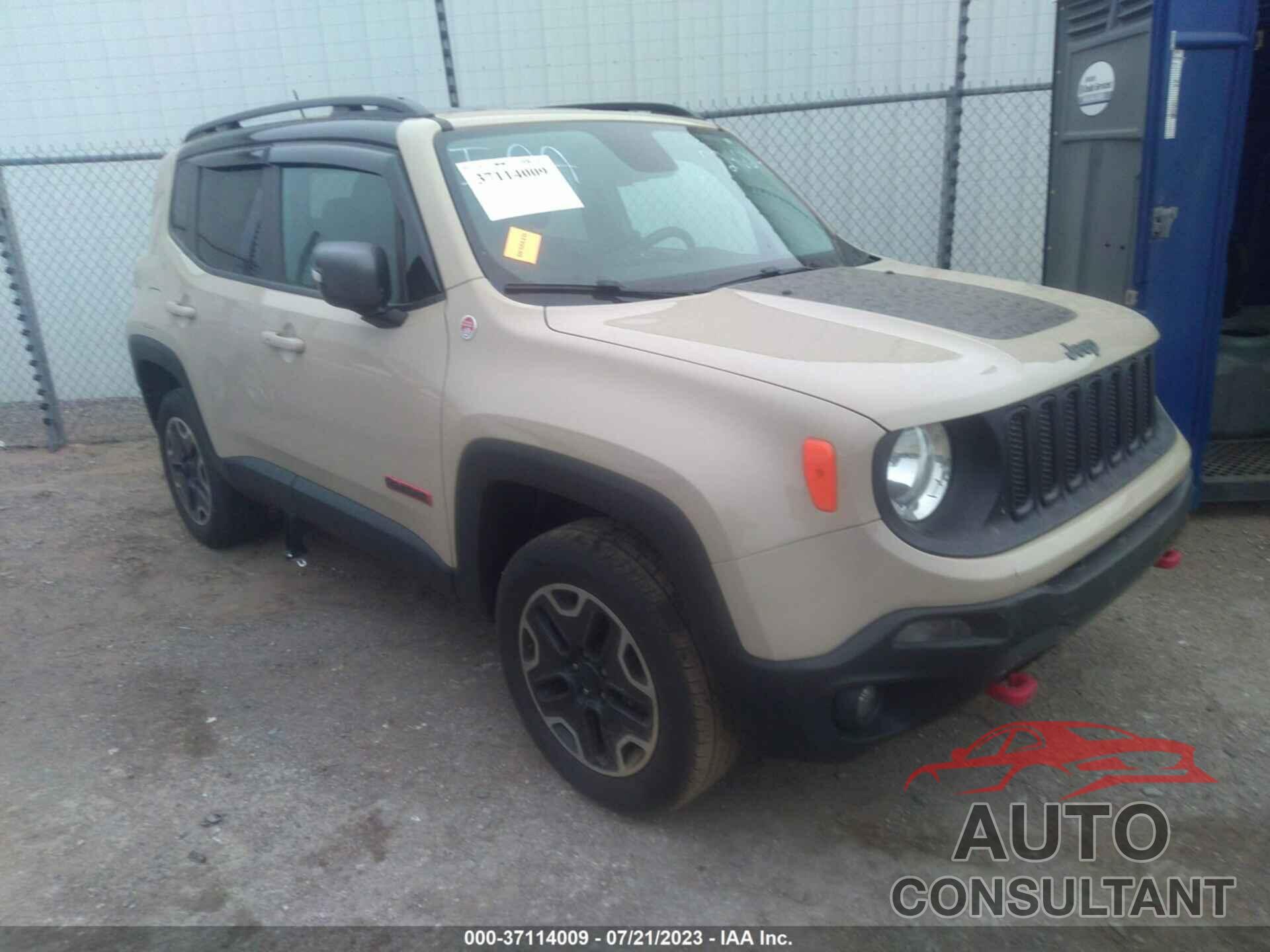 JEEP RENEGADE 2016 - ZACCJBCT1GPD24624