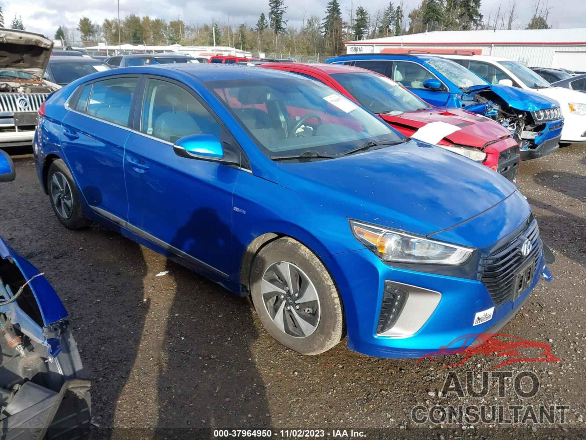 HYUNDAI IONIQ HYBRID 2017 - KMHC75LC6HU040434