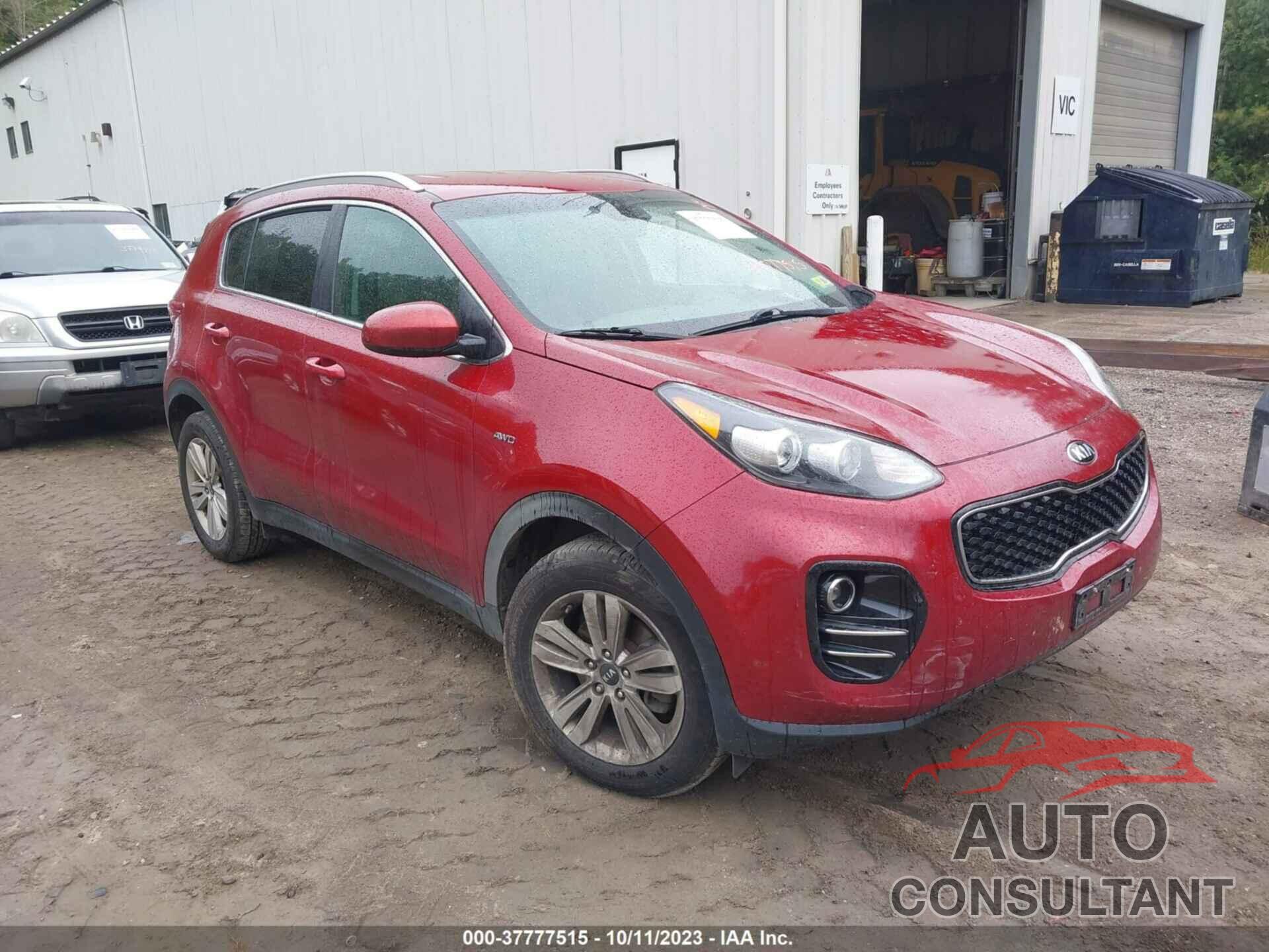 KIA SPORTAGE 2019 - KNDPMCAC6K7495005