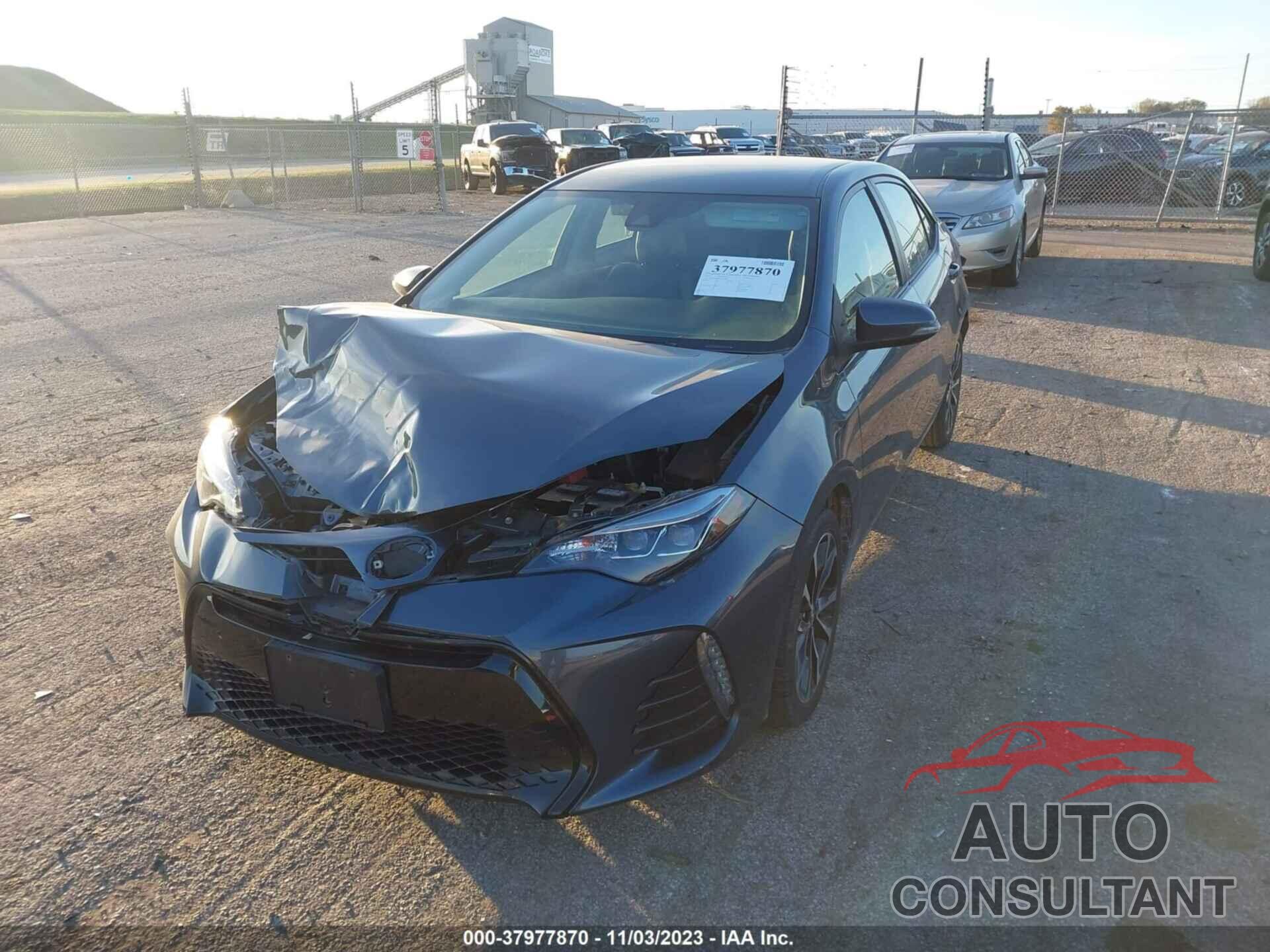 TOYOTA COROLLA 2019 - 2T1BURHE0KC225254