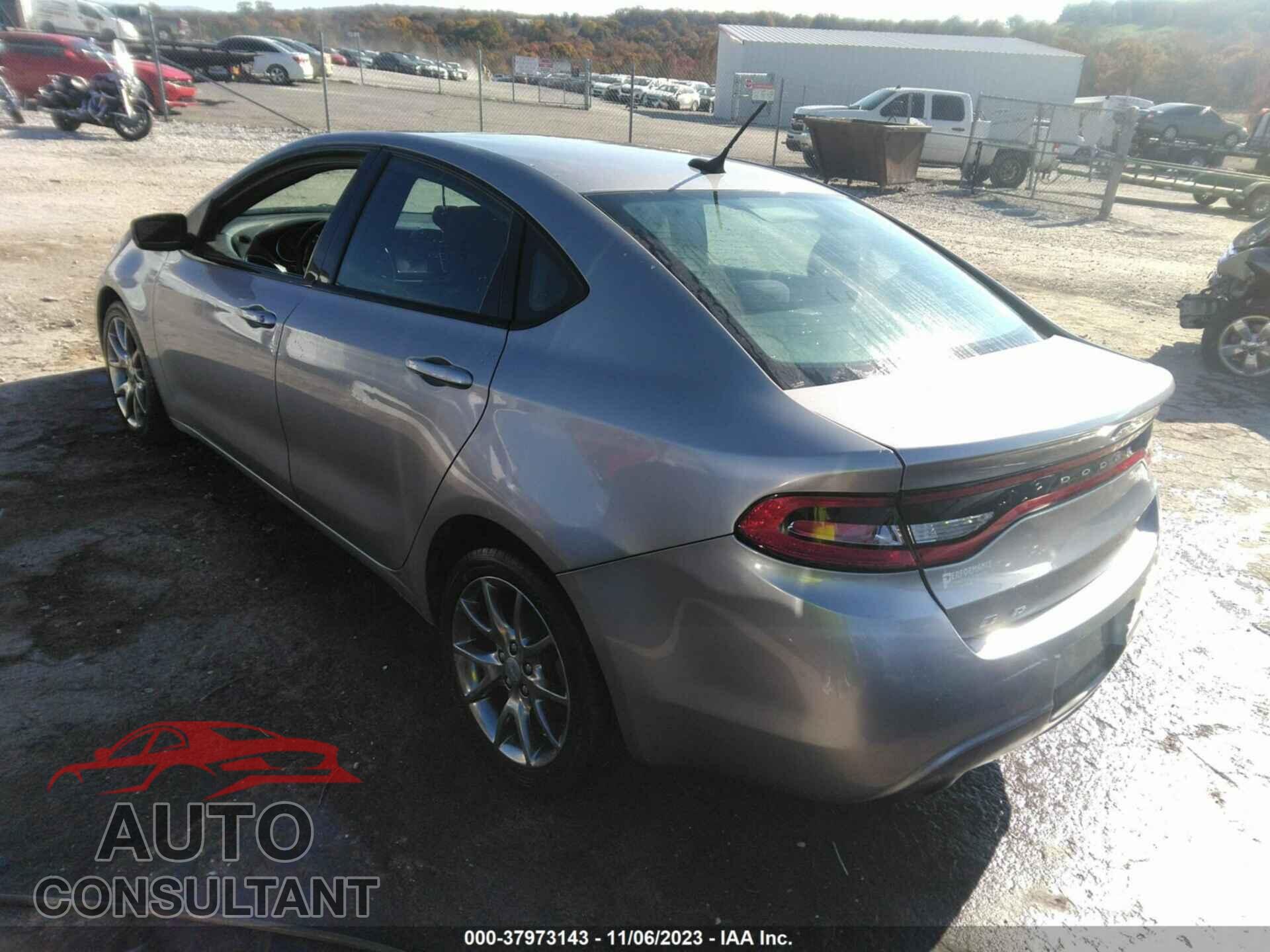 DODGE DART 2015 - 1C3CDFBB2FD141323