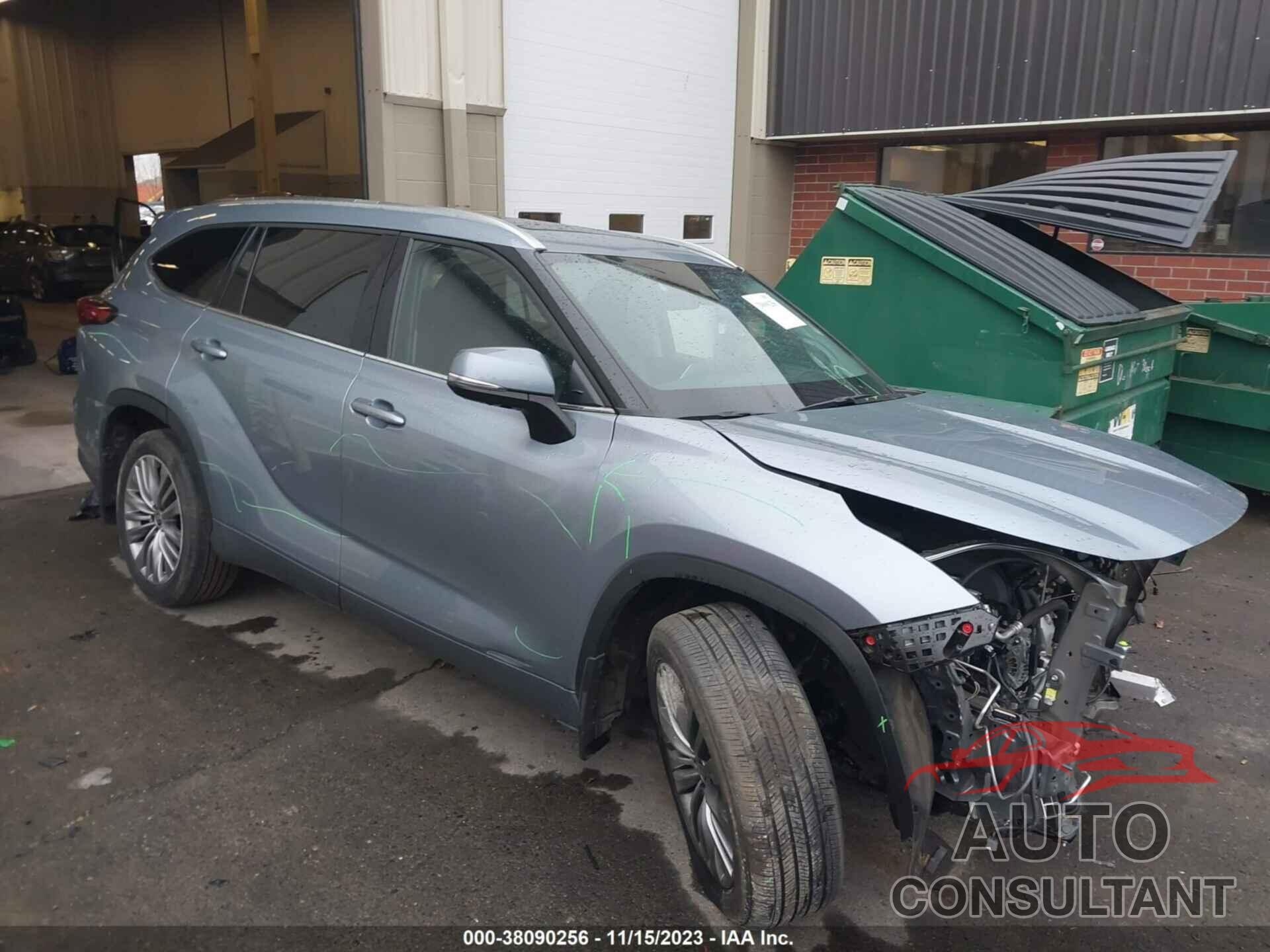 TOYOTA HIGHLANDER 2021 - 5TDFZRBH1MS150600