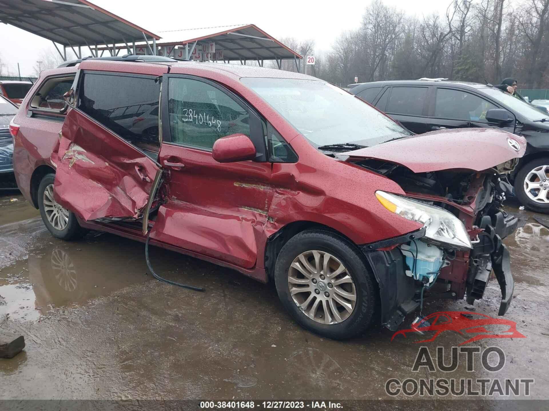 TOYOTA SIENNA 2017 - 5TDYZ3DC1HS770103