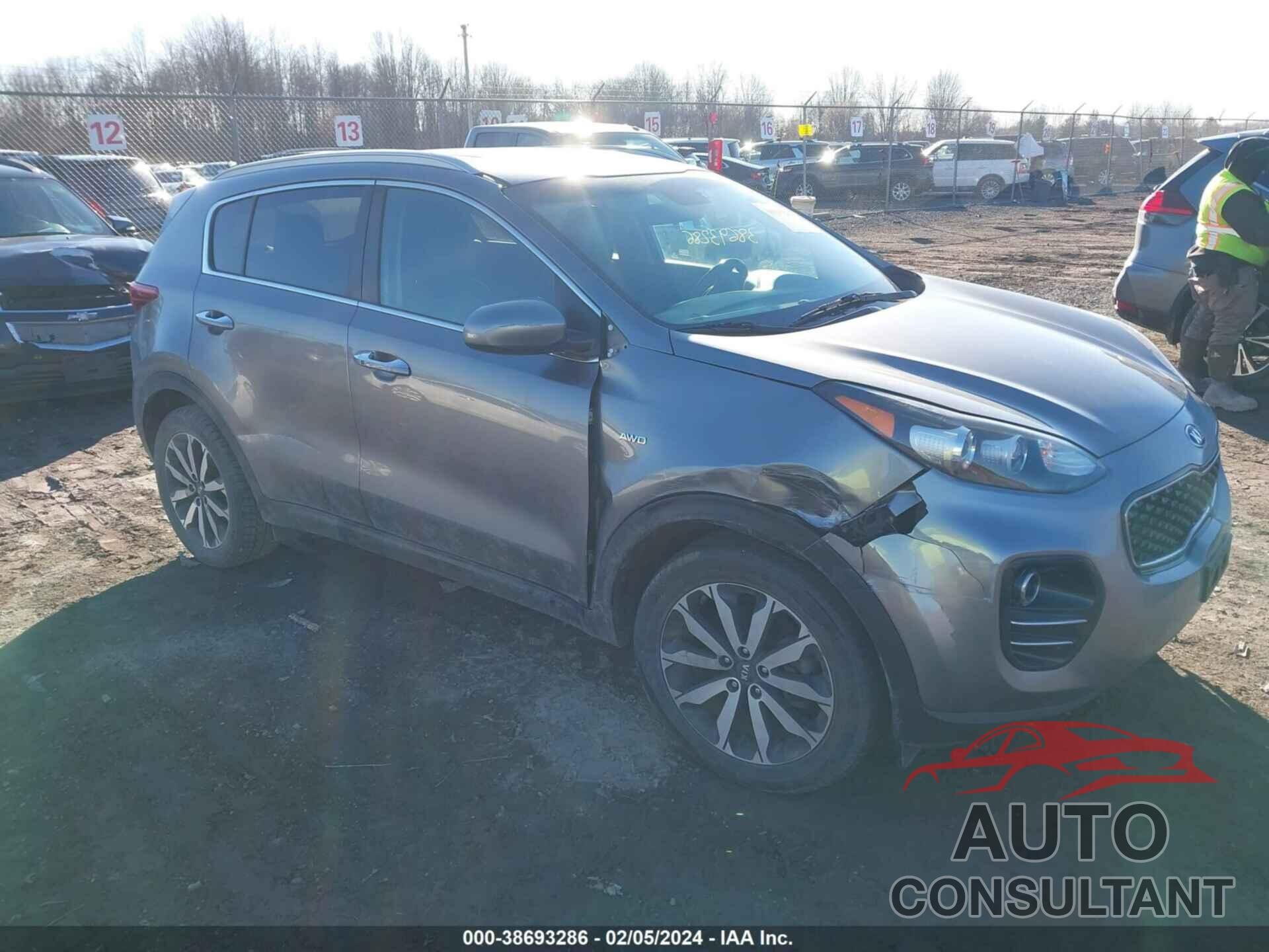 KIA SPORTAGE 2017 - KNDPNCAC5H7157312