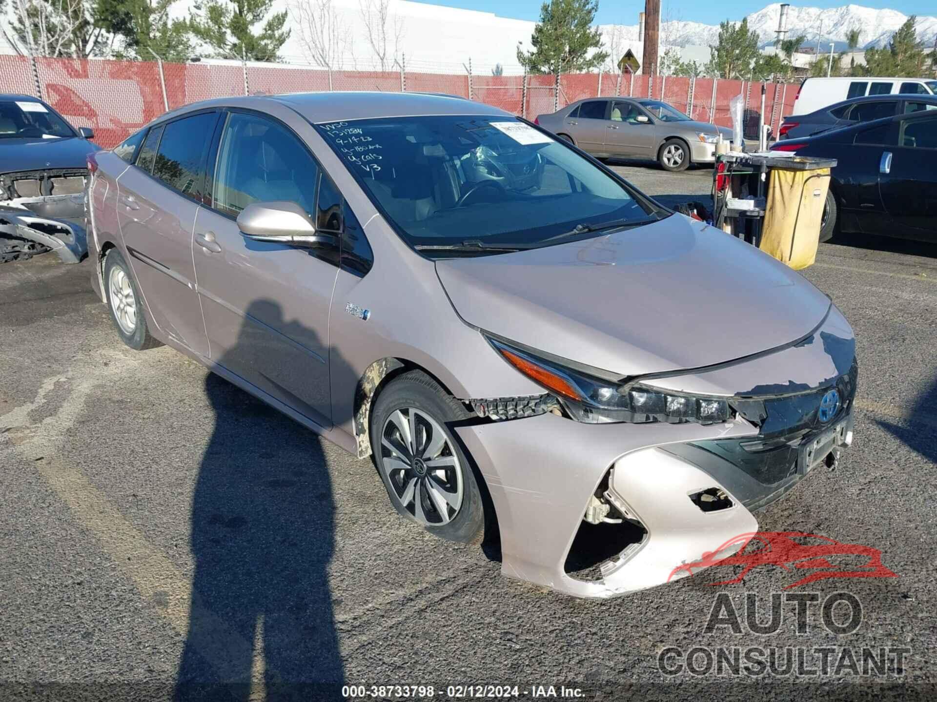 TOYOTA PRIUS PRIME 2020 - JTDKARFP3L3161508