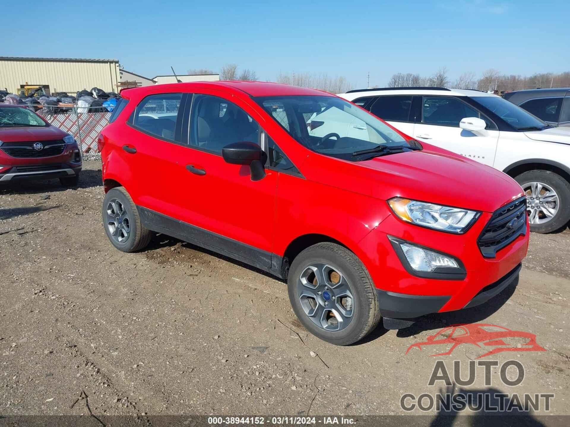 FORD ECOSPORT 2021 - MAJ6S3FL7MC409677