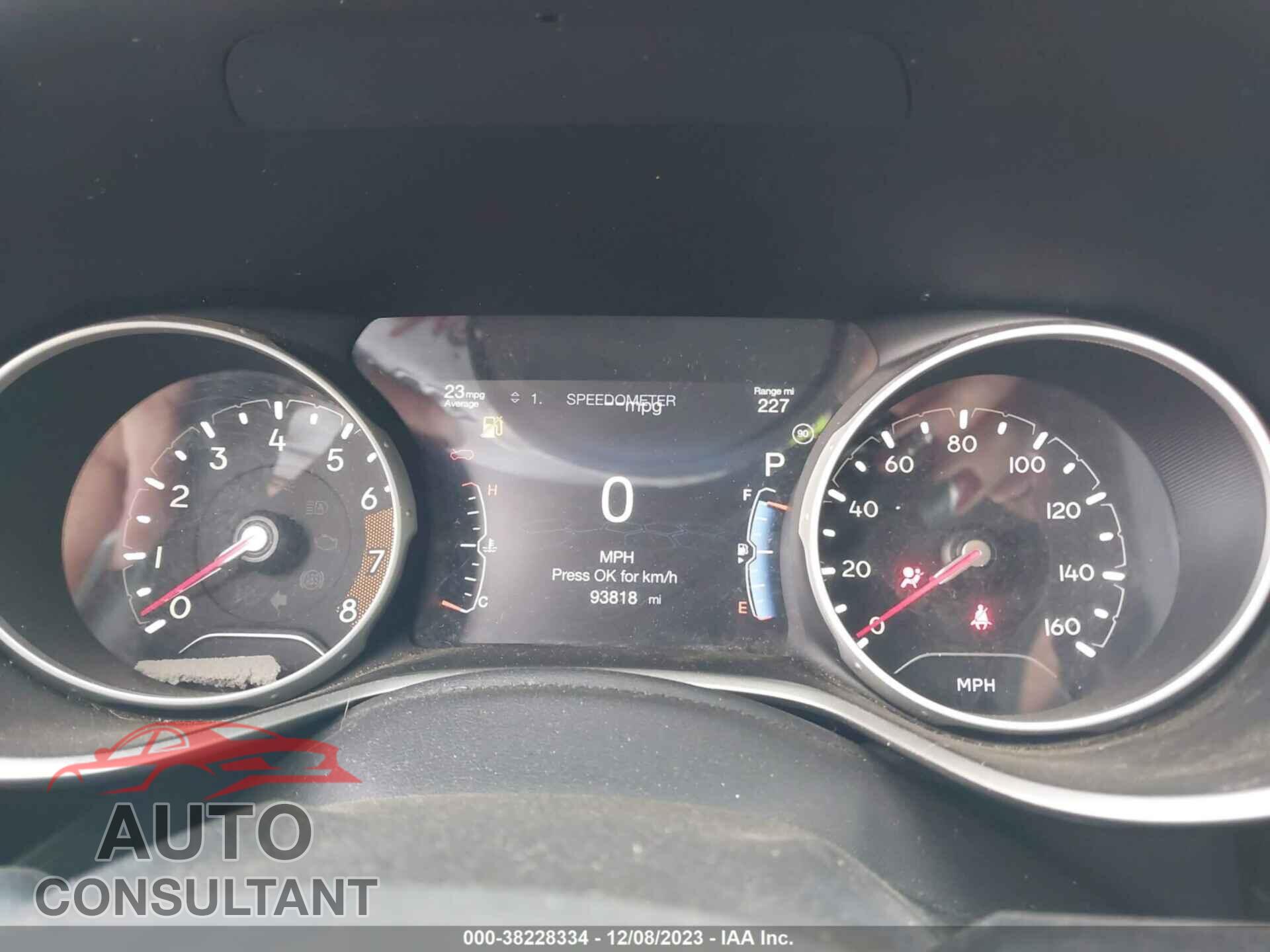 JEEP COMPASS 2017 - 3C4NJDCB3HT609086