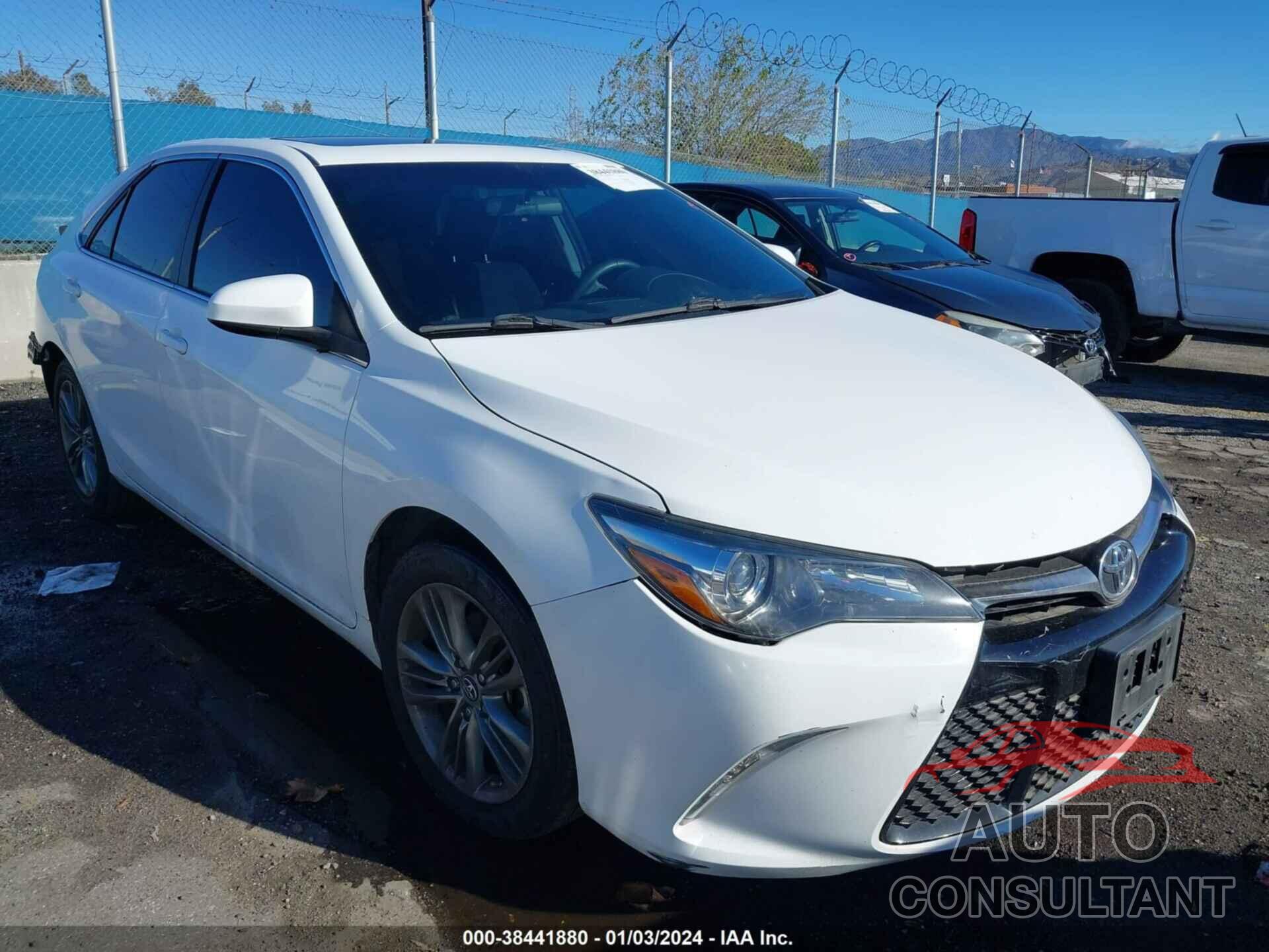 TOYOTA CAMRY 2017 - 4T1BF1FK1HU303293