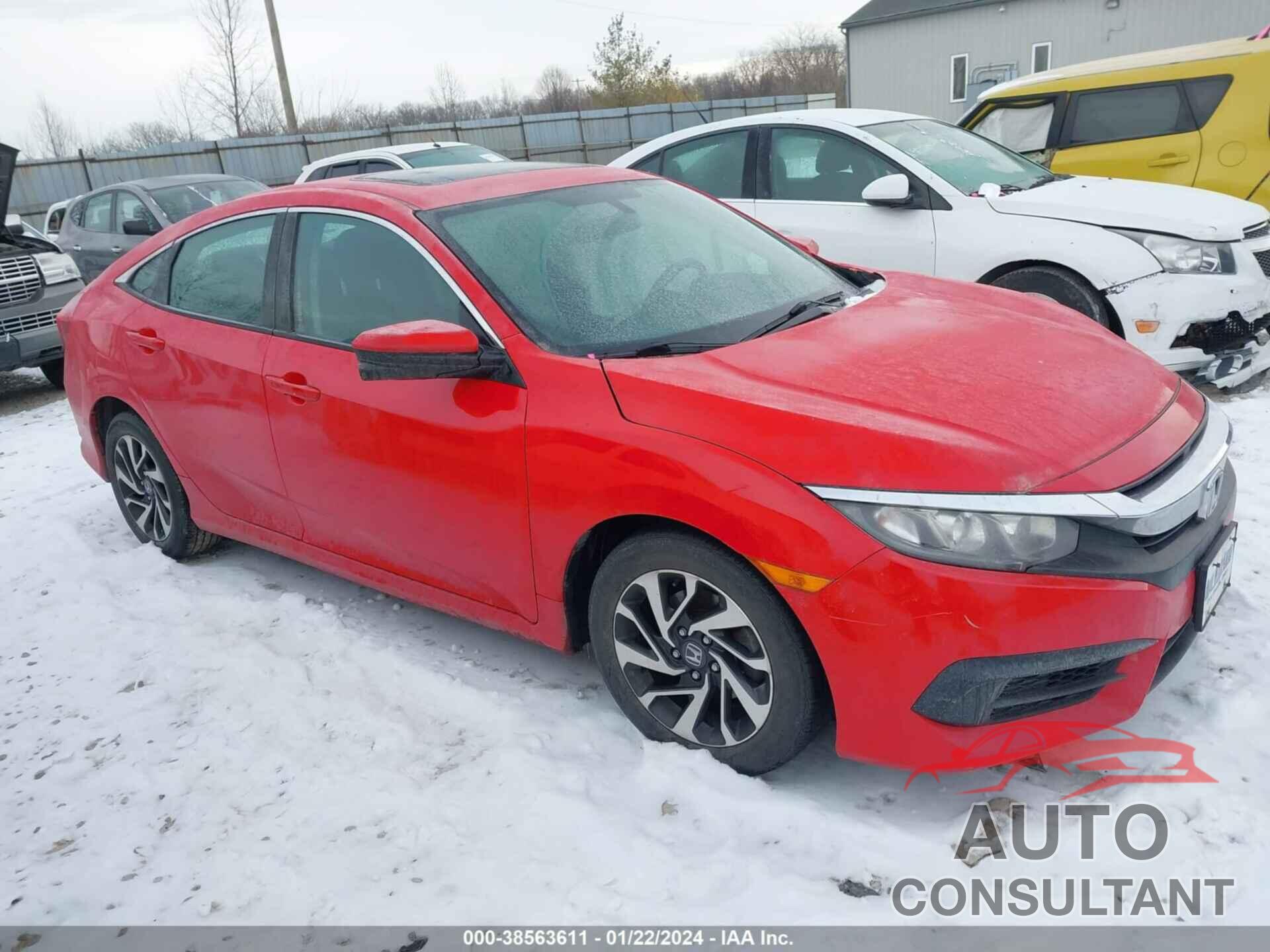 HONDA CIVIC 2016 - 2HGFC2F7XGH575084