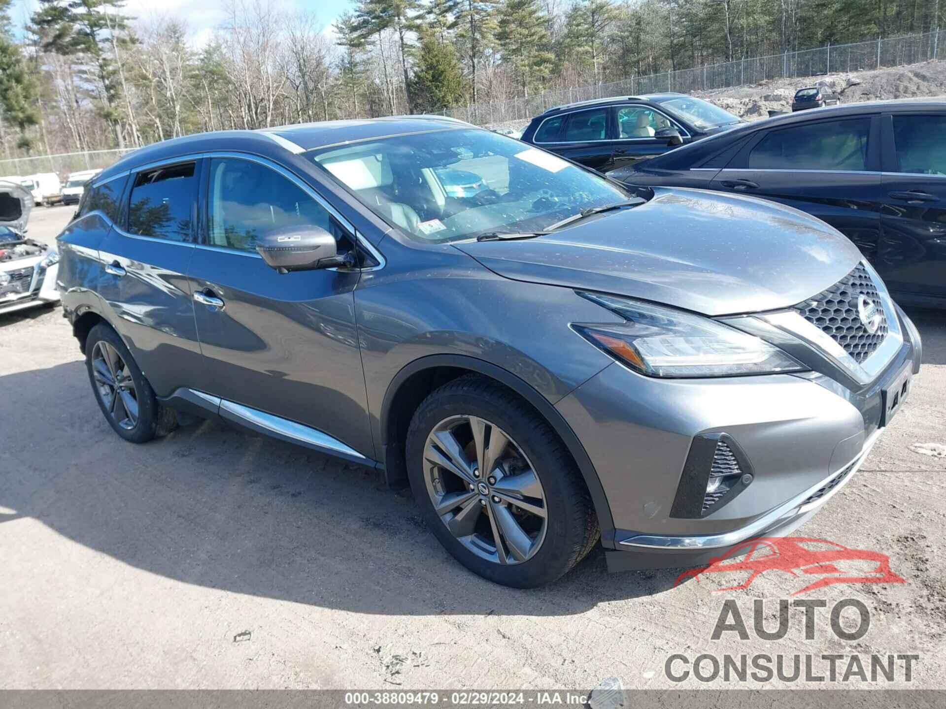 NISSAN MURANO 2019 - 5N1AZ2MS8KN122950