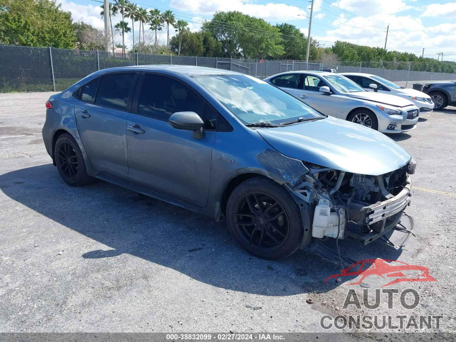 TOYOTA COROLLA 2021 - JTDEAMDE4MJ011745