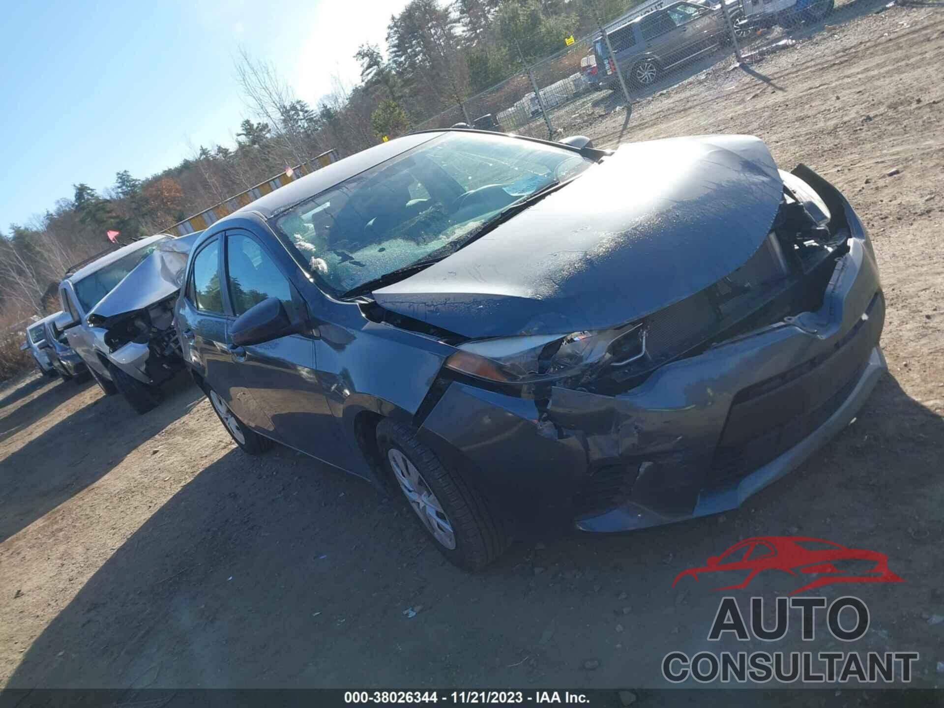 TOYOTA COROLLA 2015 - 2T1BURHE3FC343496