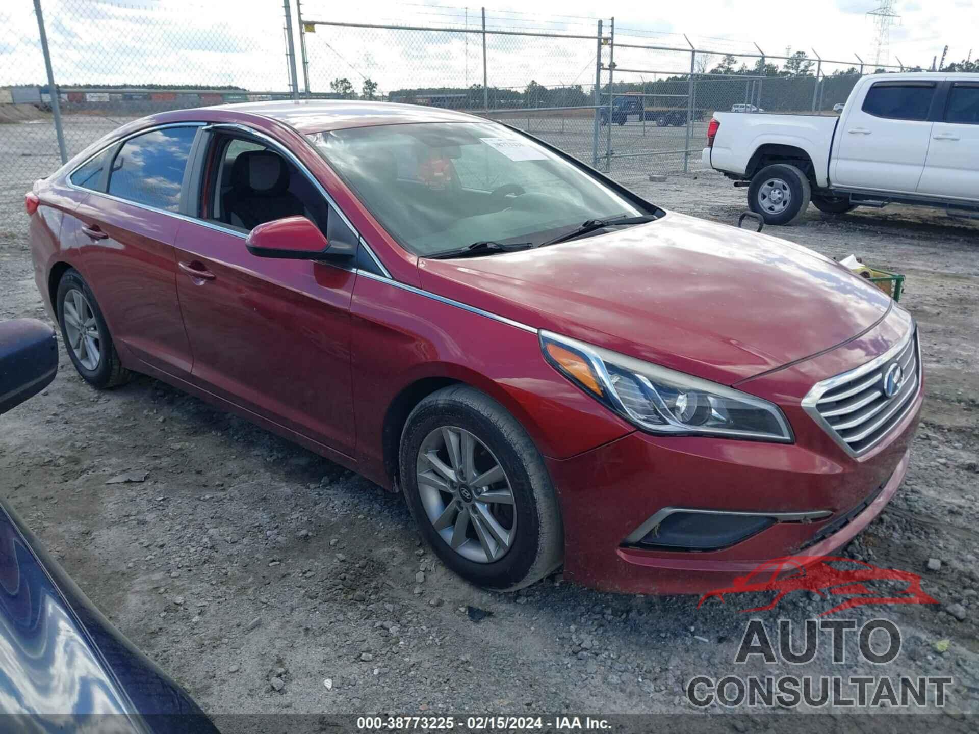 HYUNDAI SONATA 2016 - 5NPE24AF3G8407401
