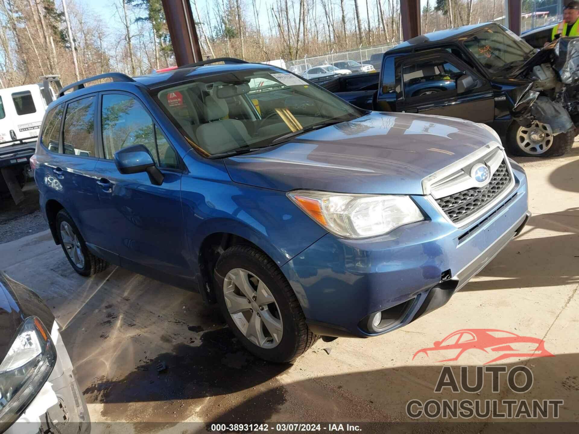 SUBARU FORESTER 2016 - JF2SJAFC4GH453600