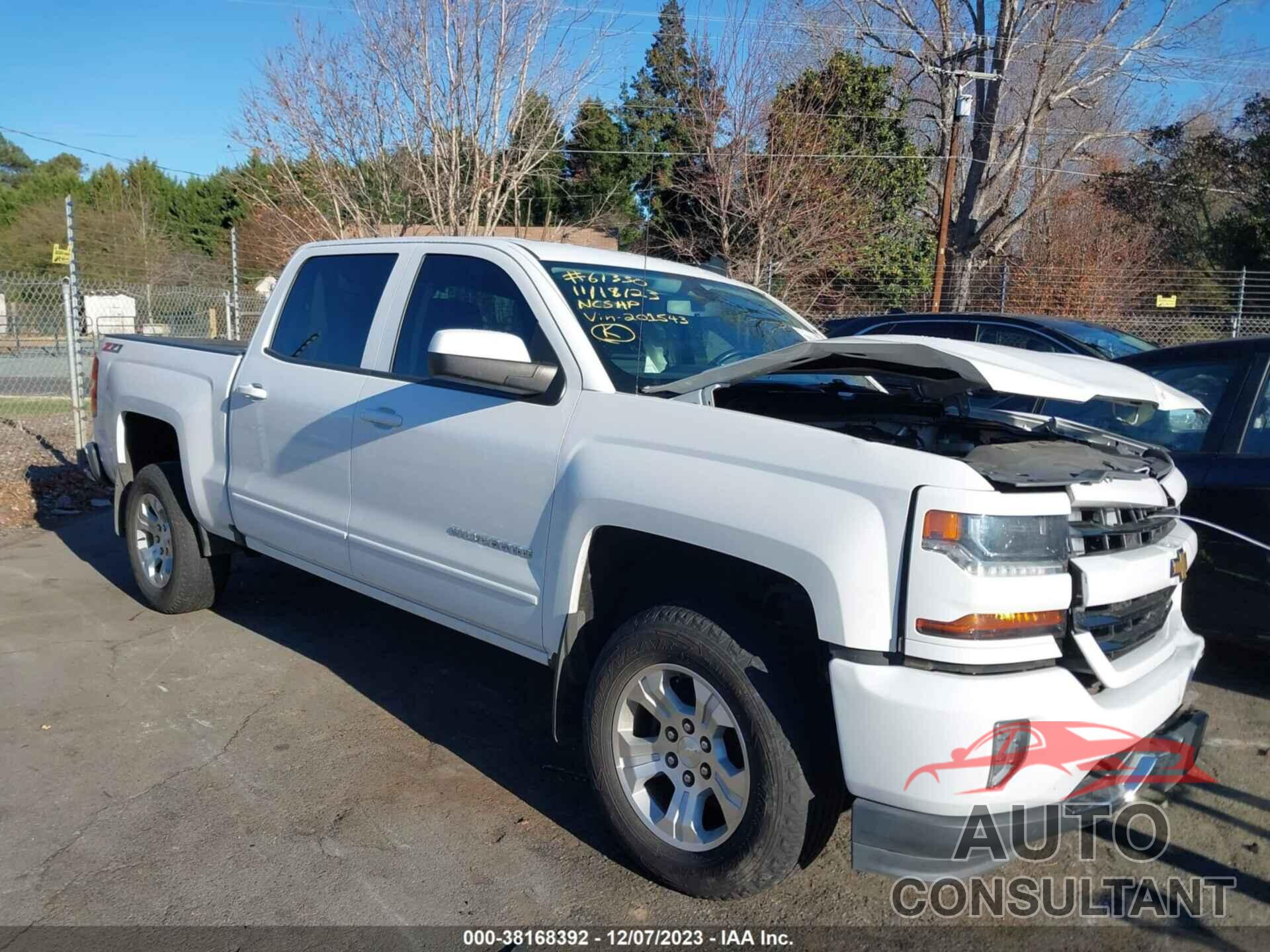 CHEVROLET SILVERADO 1500 2016 - 3GCUKRECXGG201543