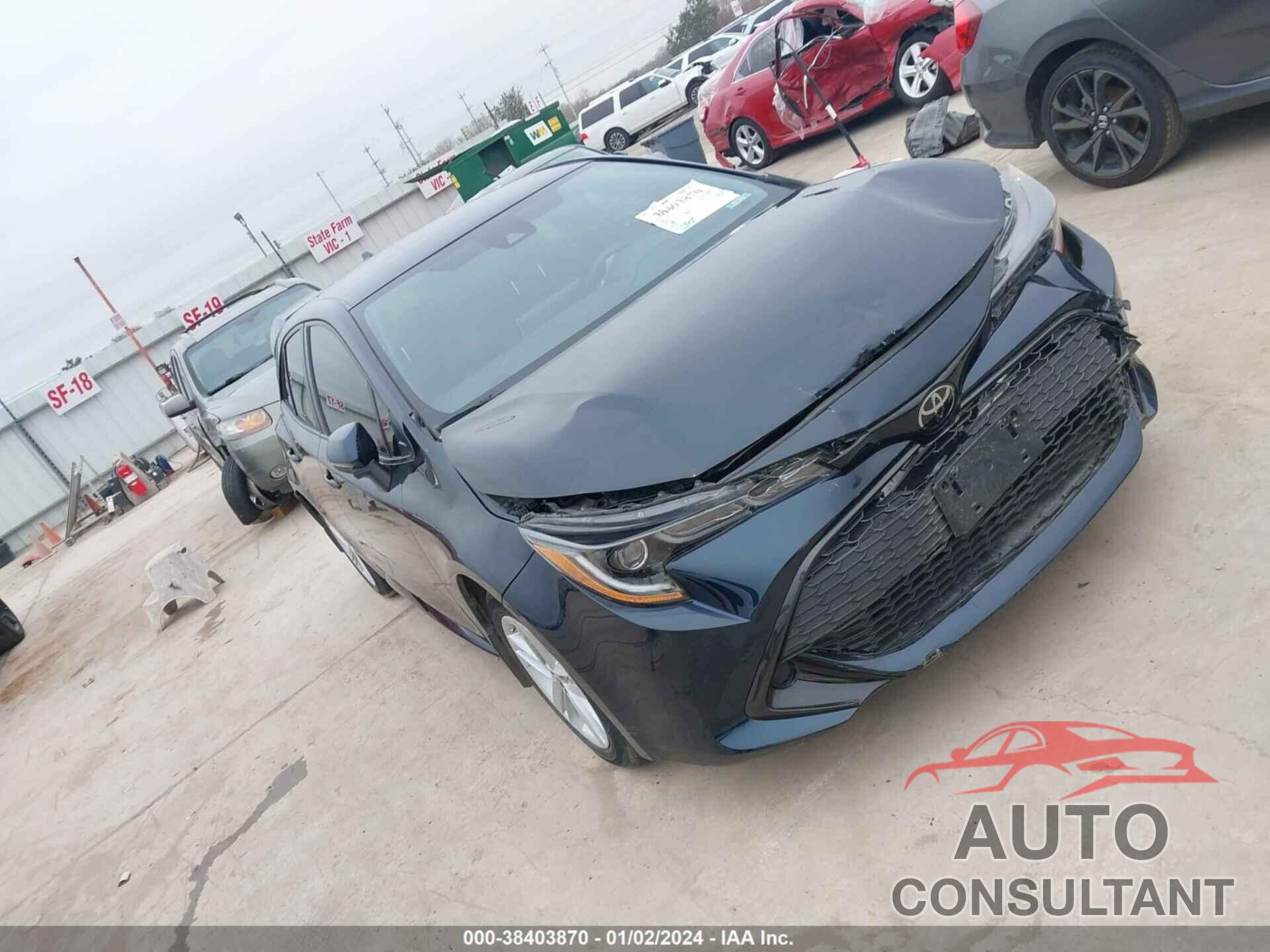 TOYOTA COROLLA 2022 - JTND4MBE5N3178641