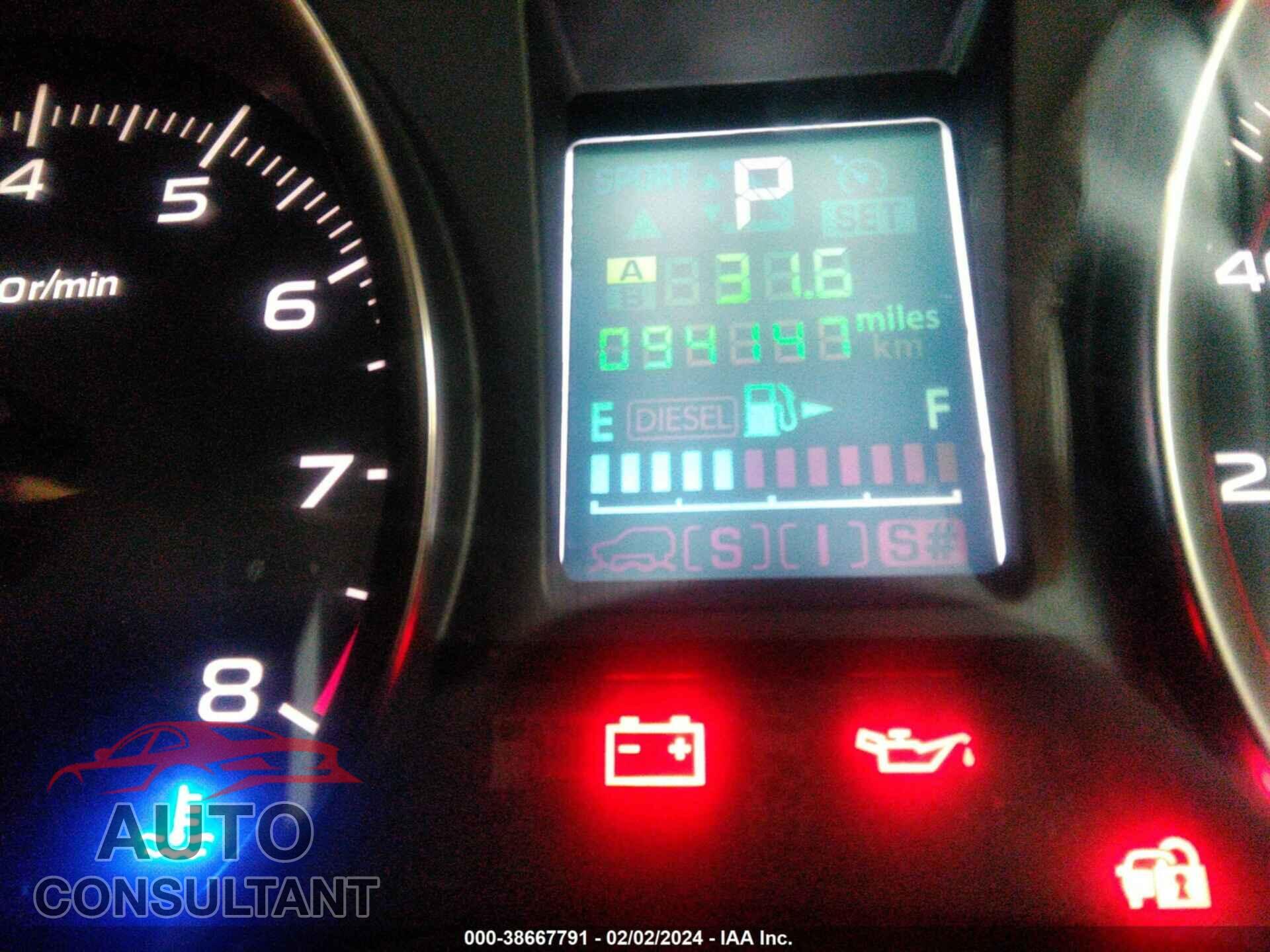 SUBARU IMPREZA 2016 - JF1GJAA69GH003050