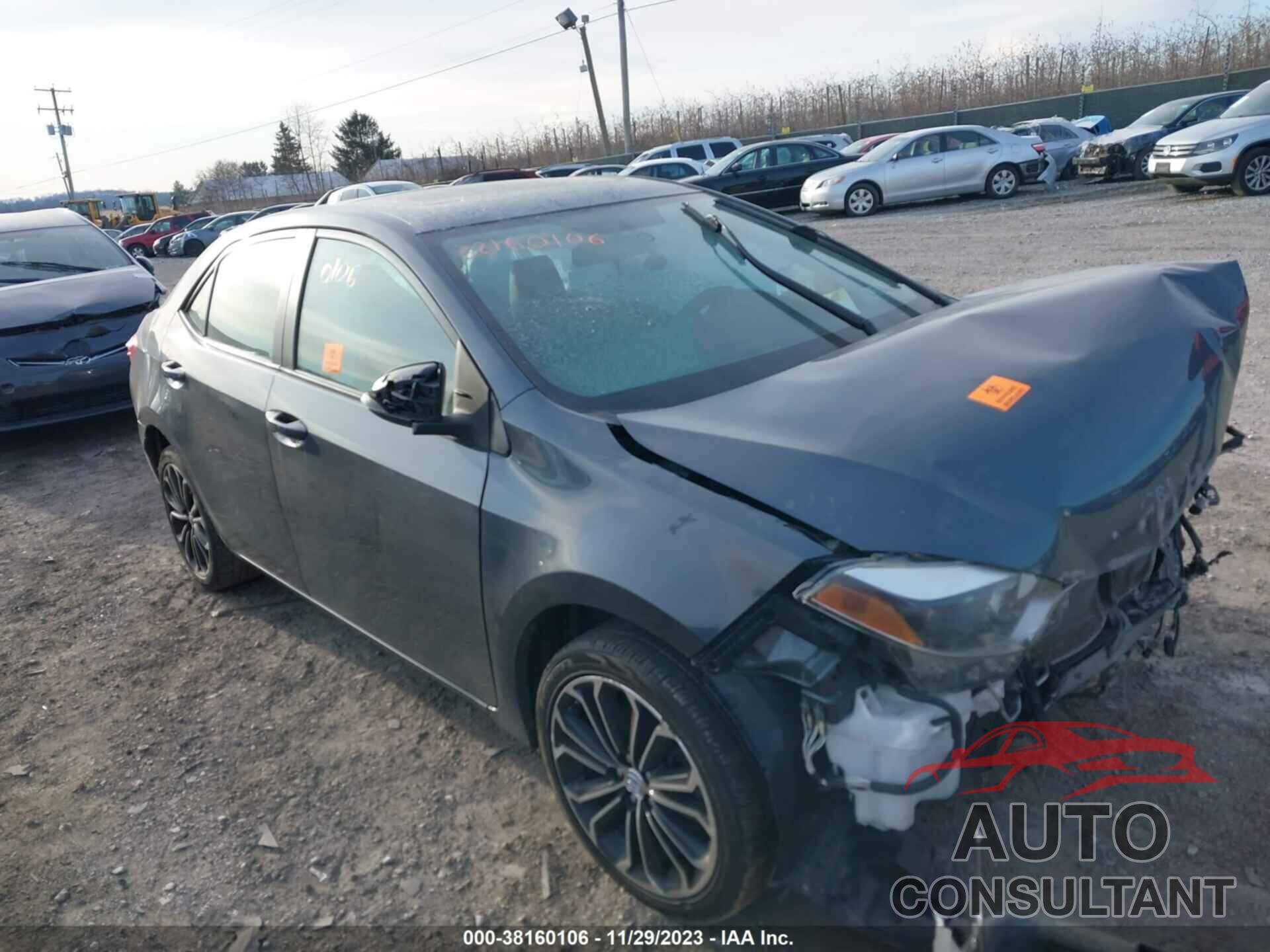 TOYOTA COROLLA 2016 - 2T1BURHE9GC497843